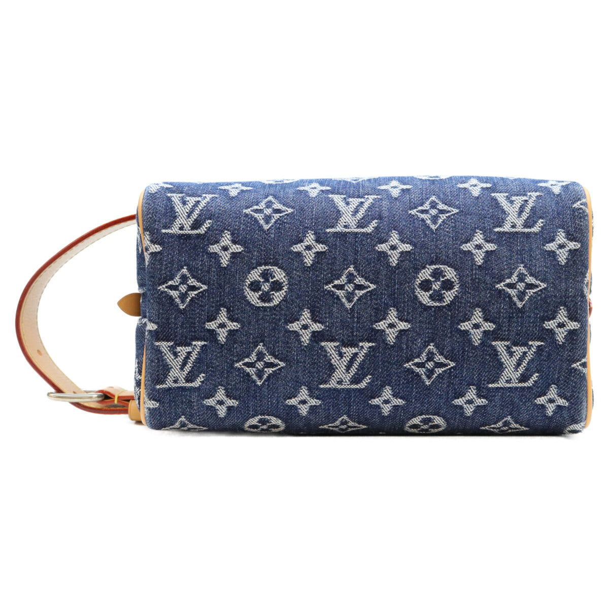 Louis Vuitton Dark Blue Monogram Denim Handbag (Pre-Owned)