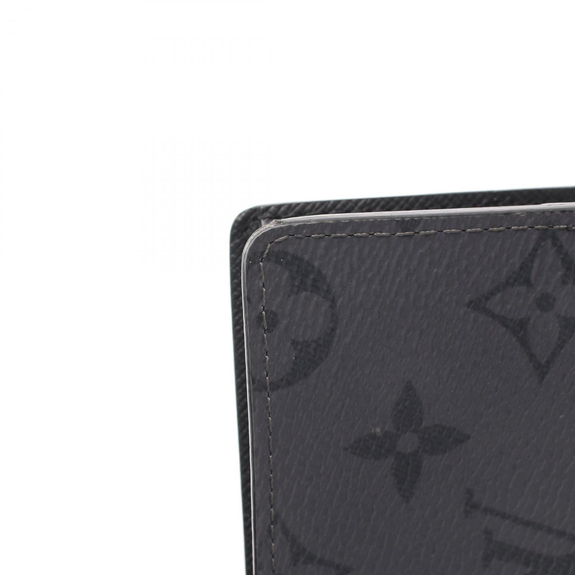 Louis Vuitton Gray Pvc Wallet (Bi-Fold) (Pre-Owned)