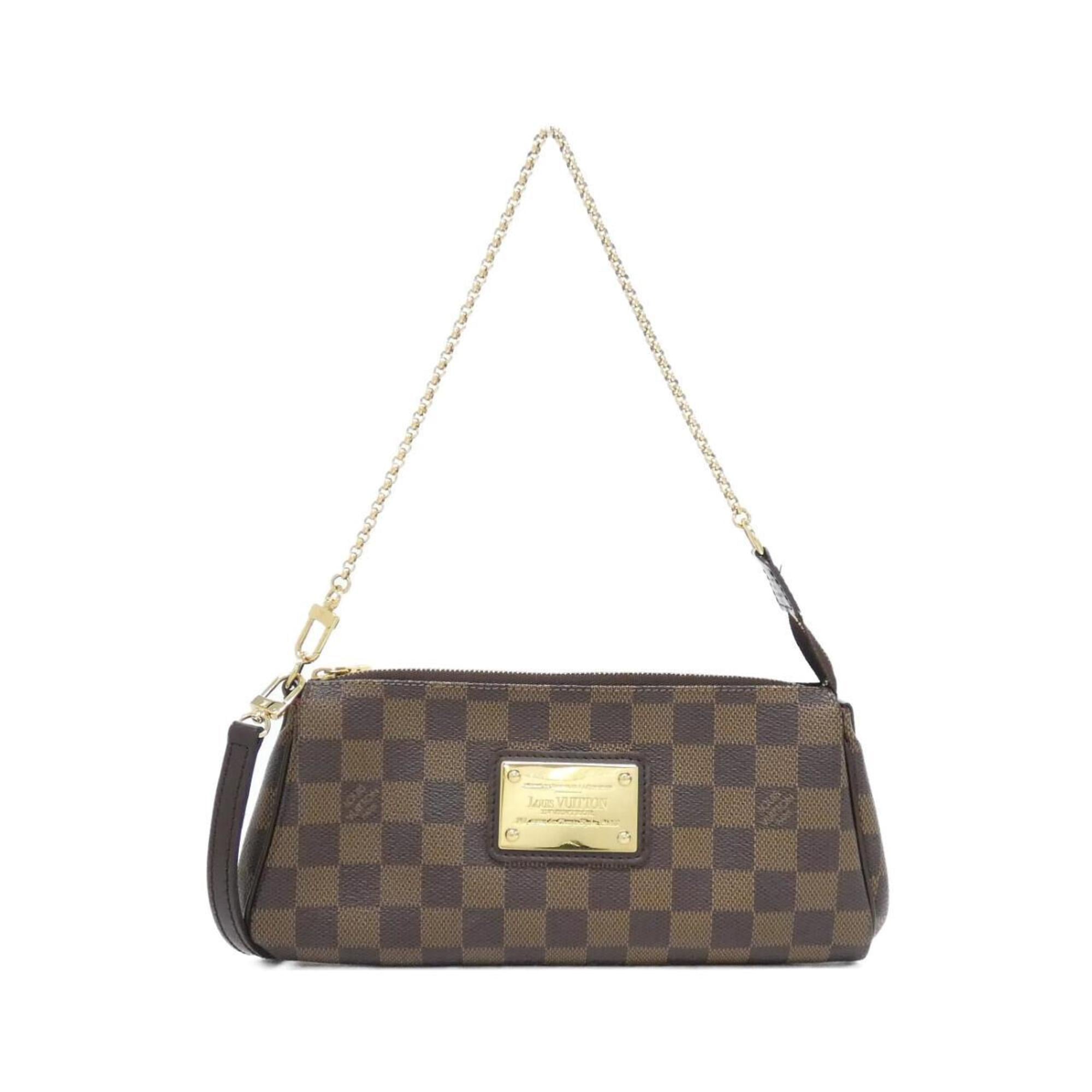 Louis Vuitton Brown Coated Canvas Shoulder Bag (Pre-Owned)