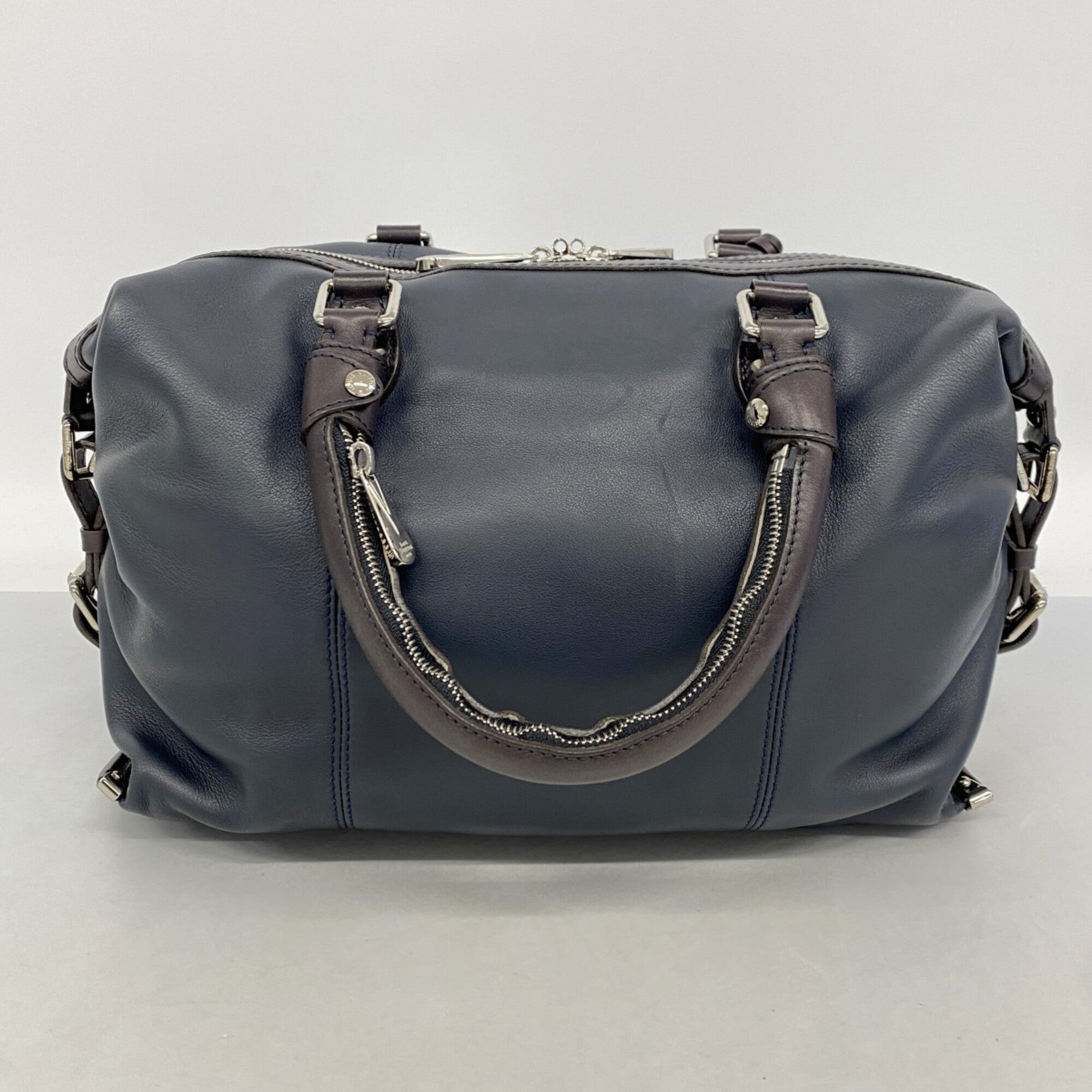 Louis Vuitton Navy Boston Bag (Pre-Owned)