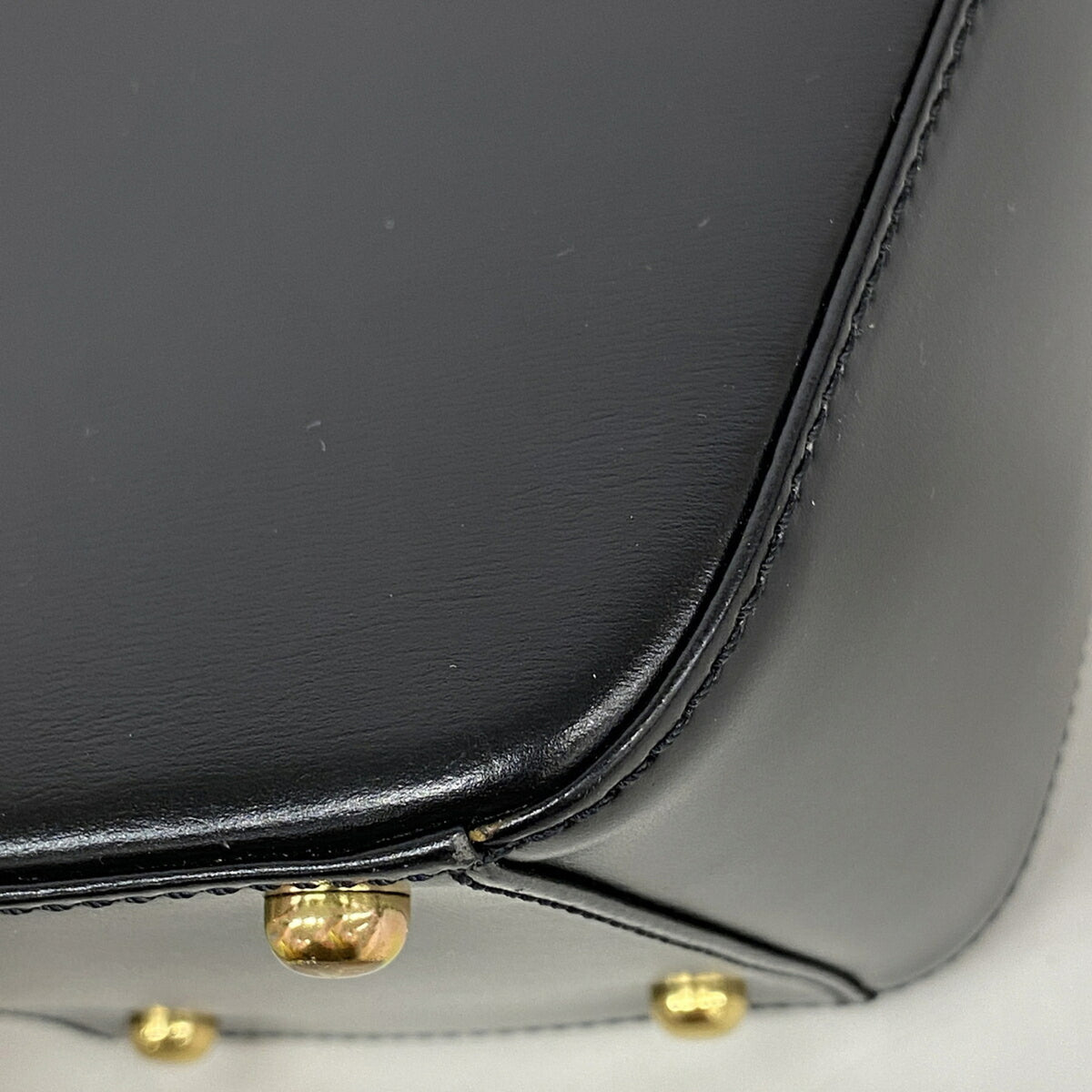 Cartier Black Leather Handbag (Pre-Owned)