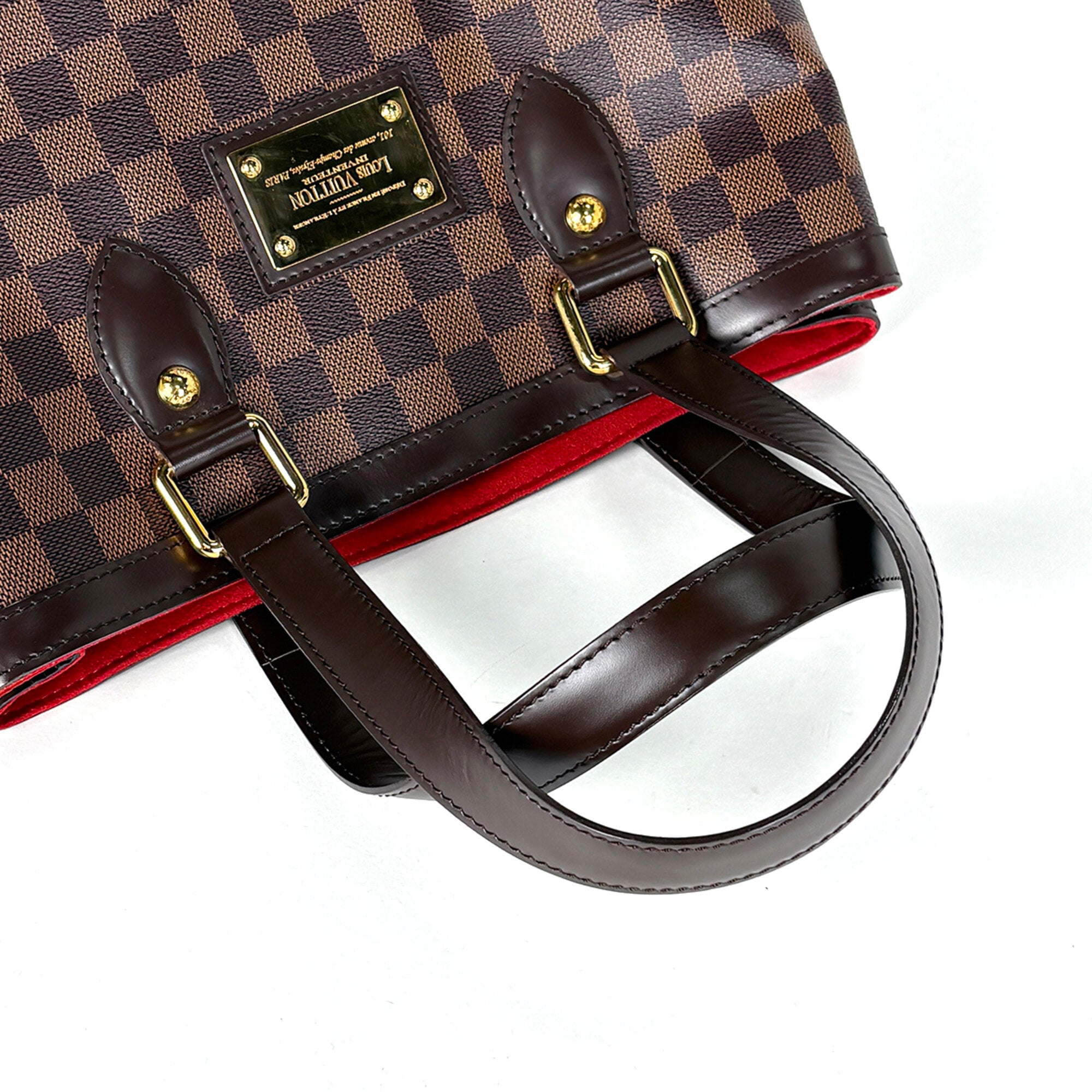 Louis Vuitton Brown Damier Canvas Shoulder Bag Tote Bag (Pre-Owned)