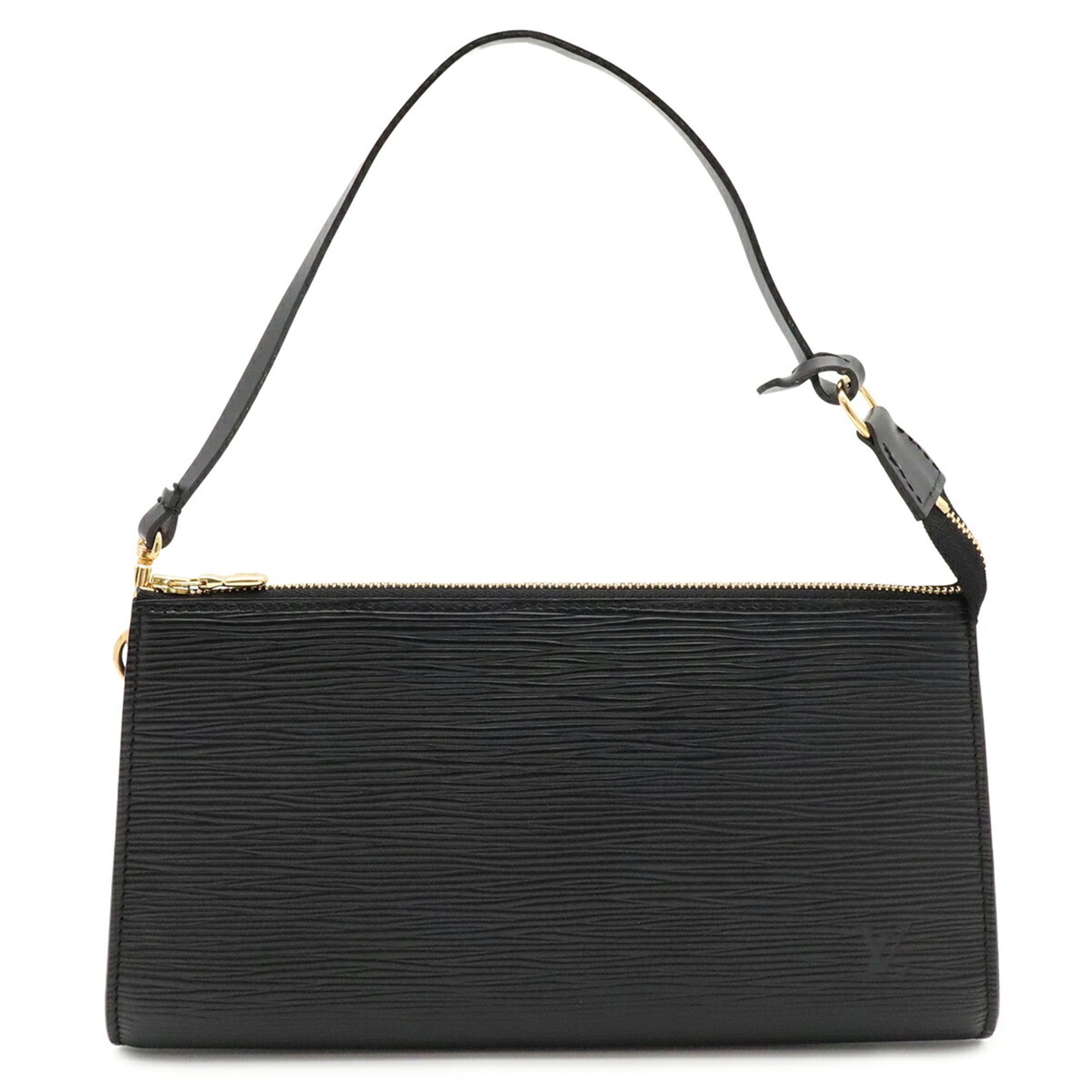 Louis Vuitton Black Galle Noir Epi Leather Handbag Pochette Pouch (Pre-Owned)