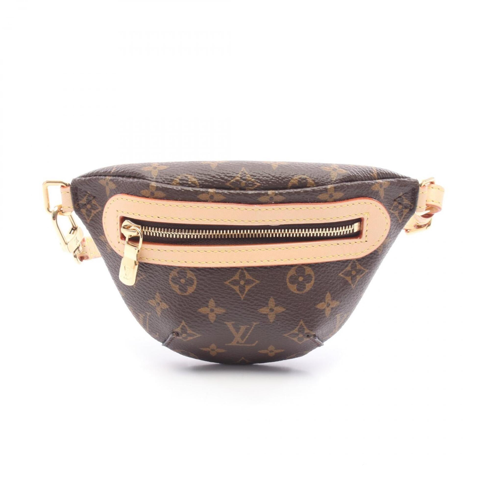 Louis Vuitton Brown Monogram Monogram Leather Coated Canvas Fanny Pack Handbag (Pre-Owned)