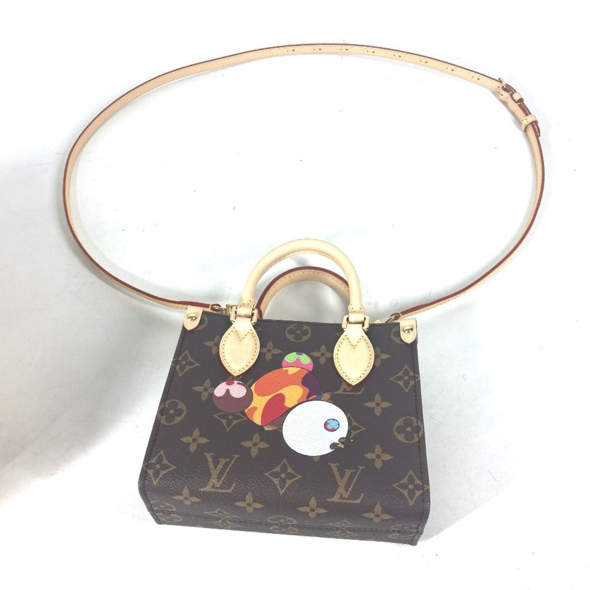 Louis Vuitton Brown Monogram Canvas Handbag (Pre-Owned)