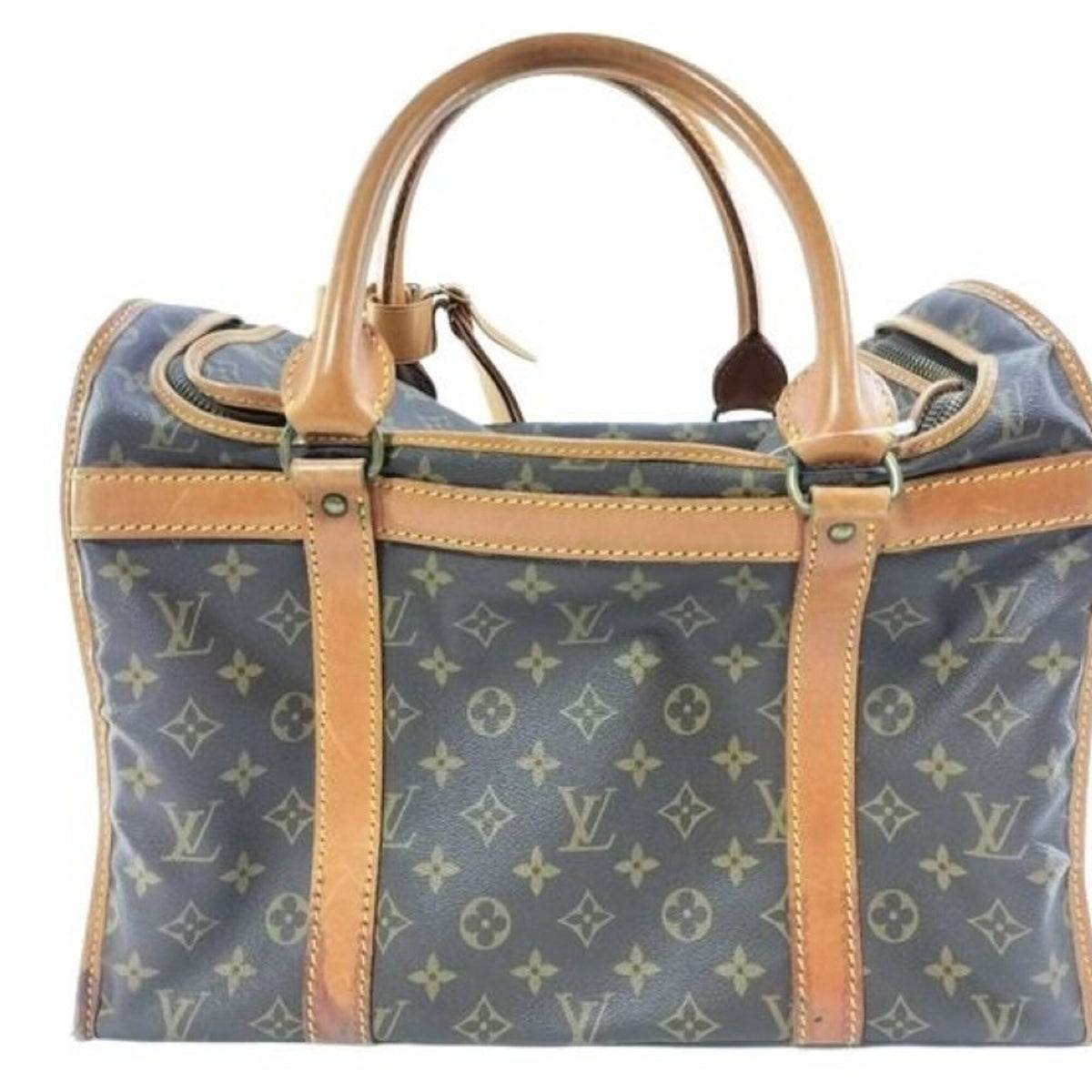 Louis Vuitton Brown Monogram Boston Bag Handbag (Pre-Owned)