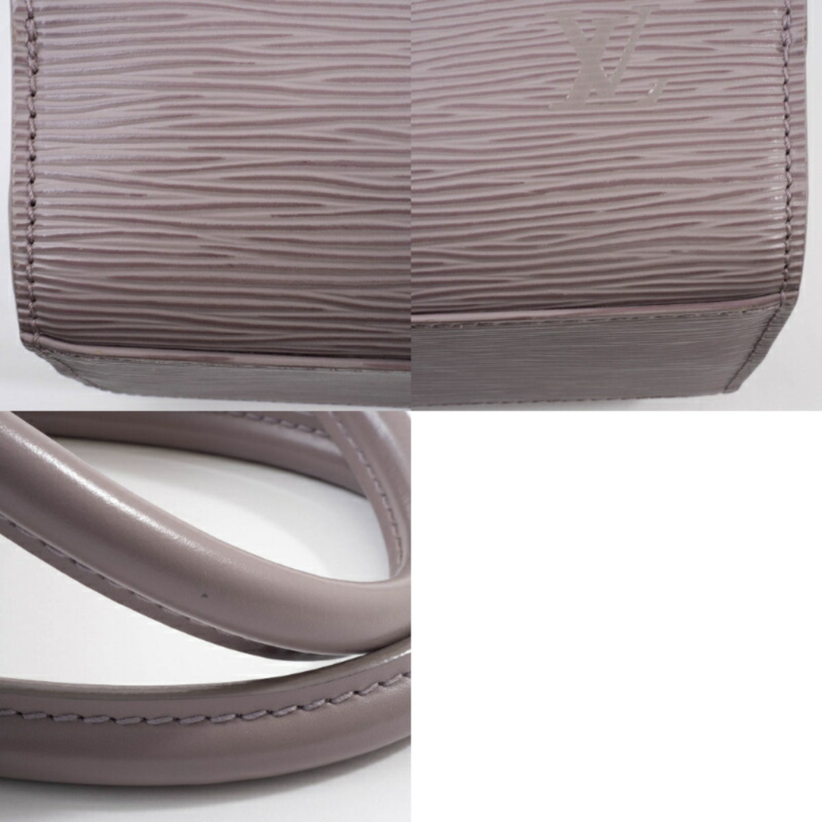 Louis Vuitton Lilac Epi Leather Handbag (Pre-Owned)