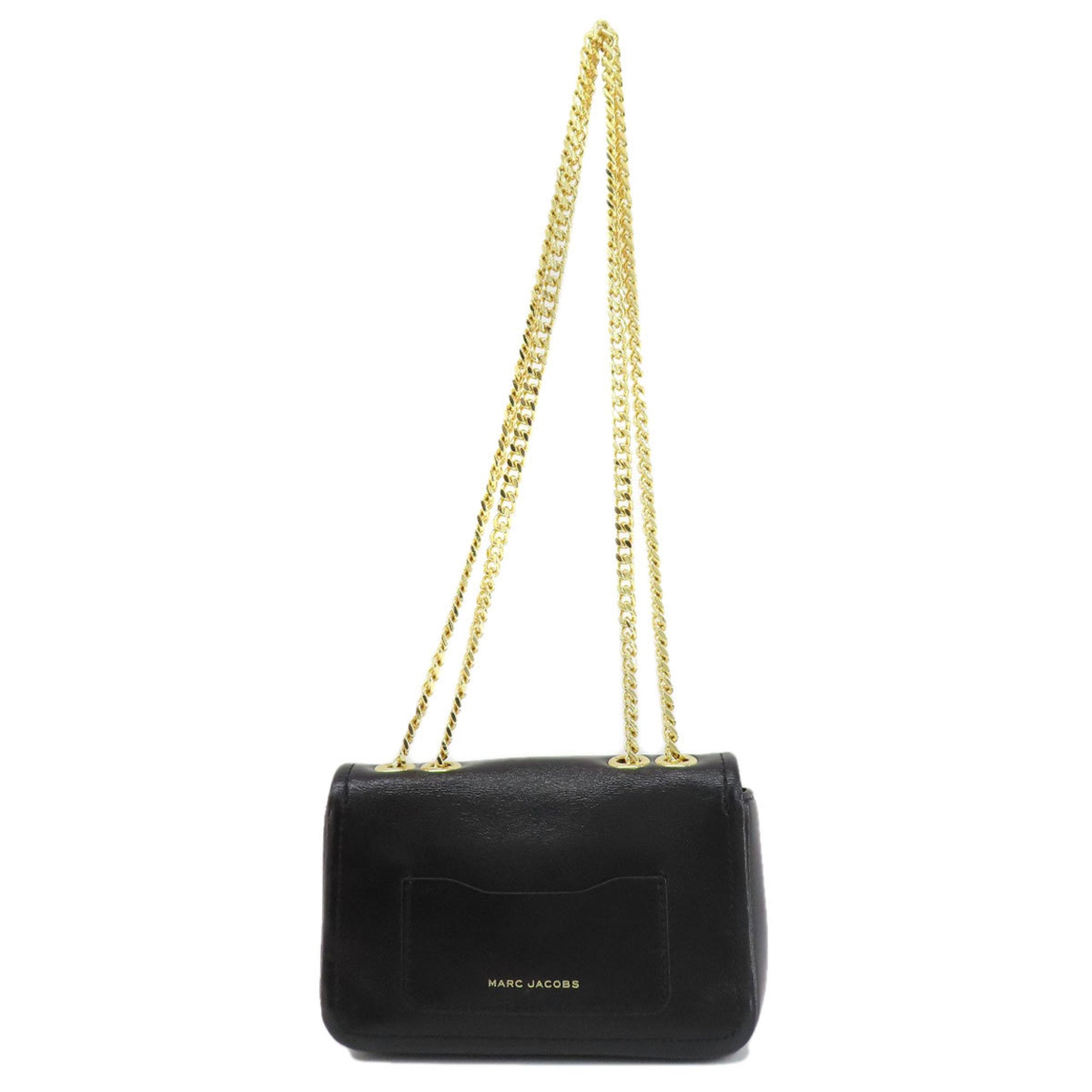 Marc Jacobs Black Leather Shoulder Bag (Pre-Owned)