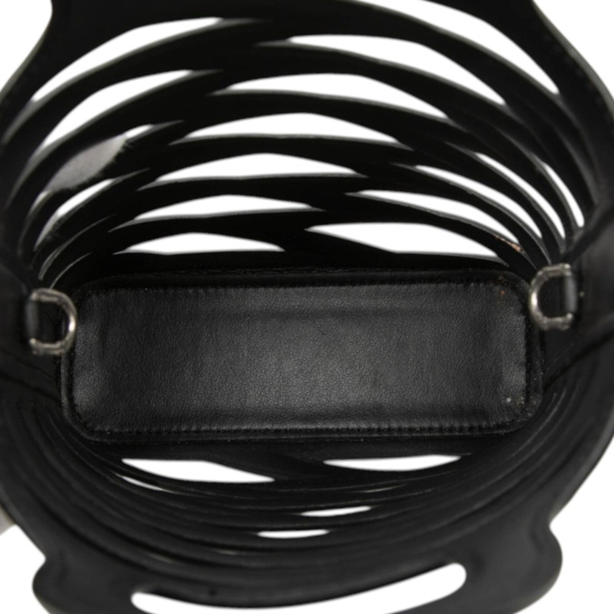 Balenciaga Black Leather Handbag Shoulder Bag (Pre-Owned)