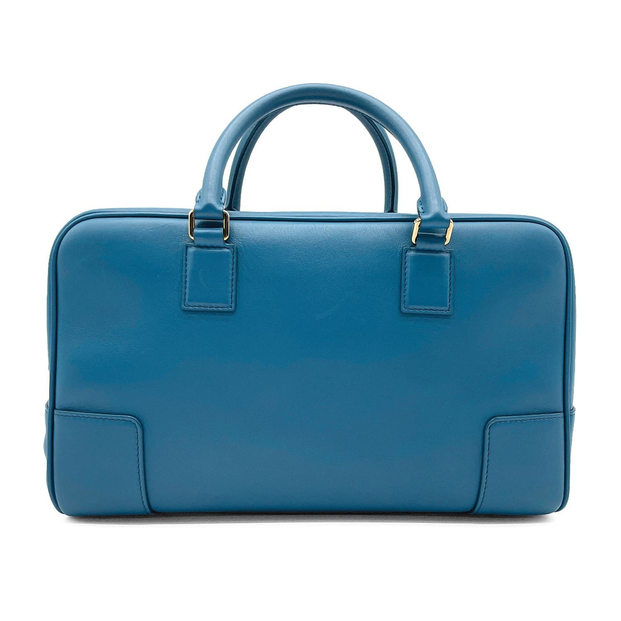 Loewe Blue Leather Shoulder Bag (Pre-Owned)