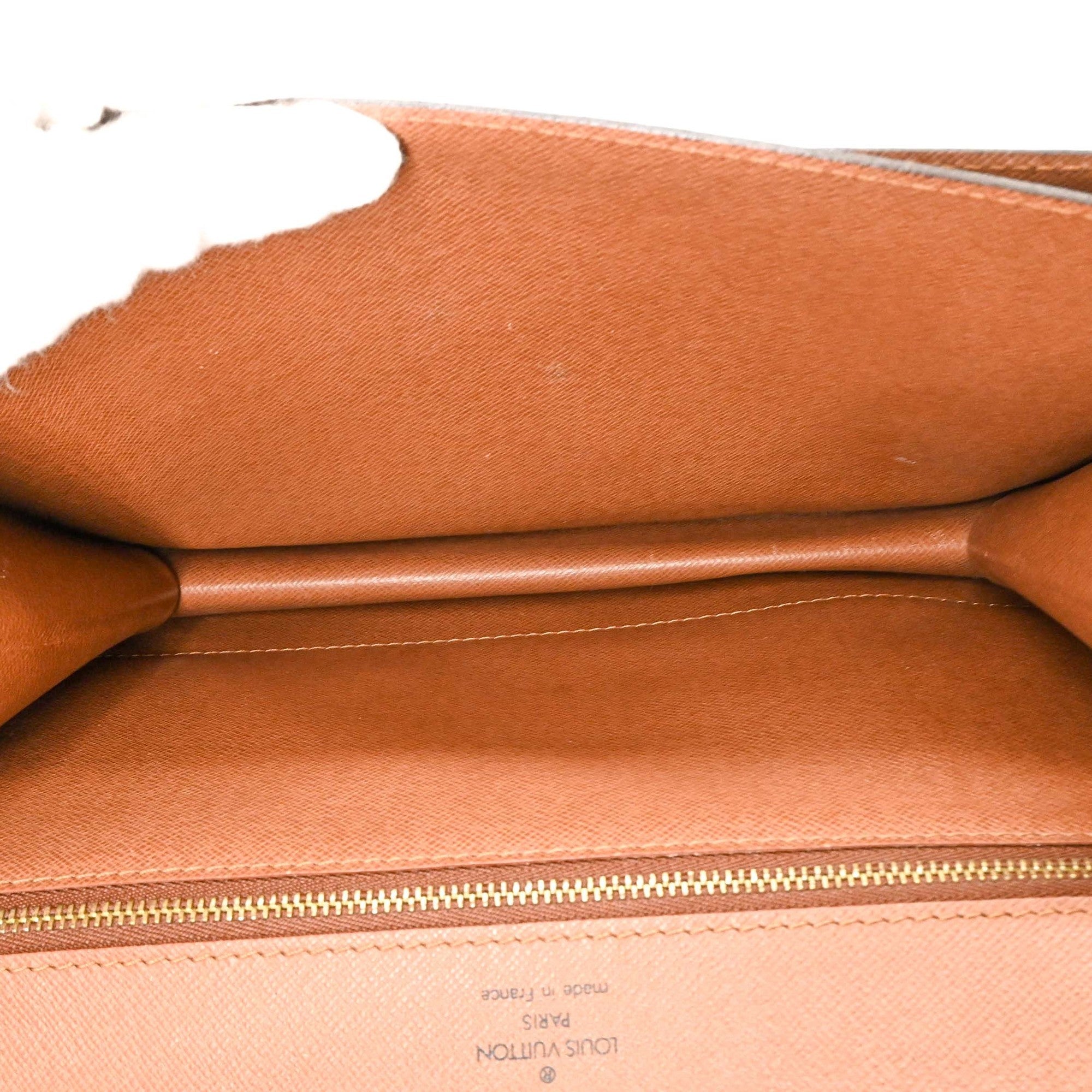 Louis Vuitton Brown Monogram Monogram Briefcase Handbag (Pre-Owned)