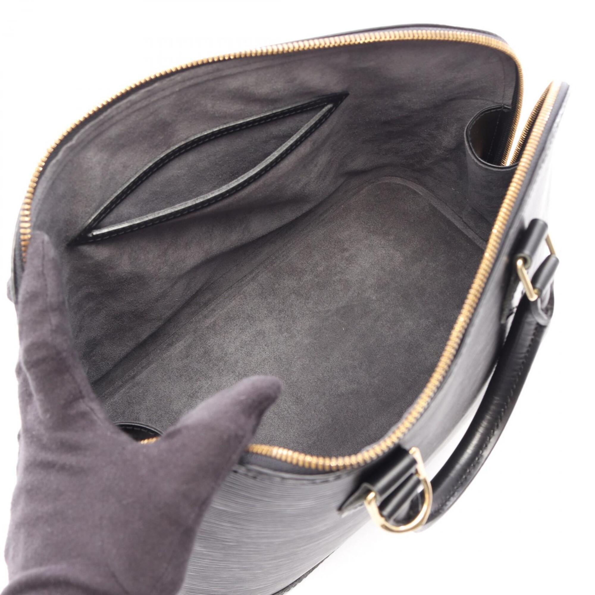 Louis Vuitton Black Noir Epi Leather Handbag (Pre-Owned)