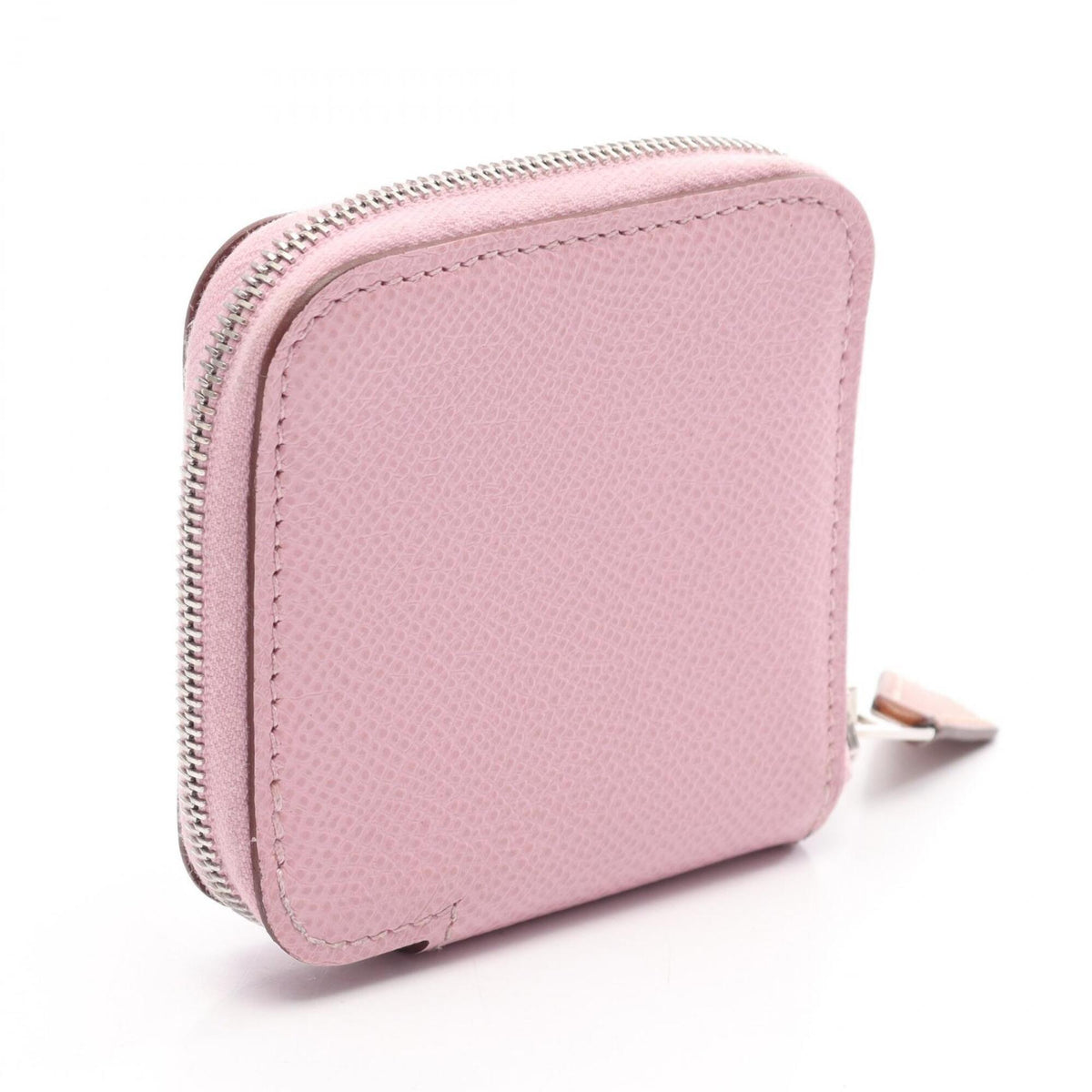 Hermes Pink Epsom Leather Leather Coin Purse/Coin Case (Pre-Owned)