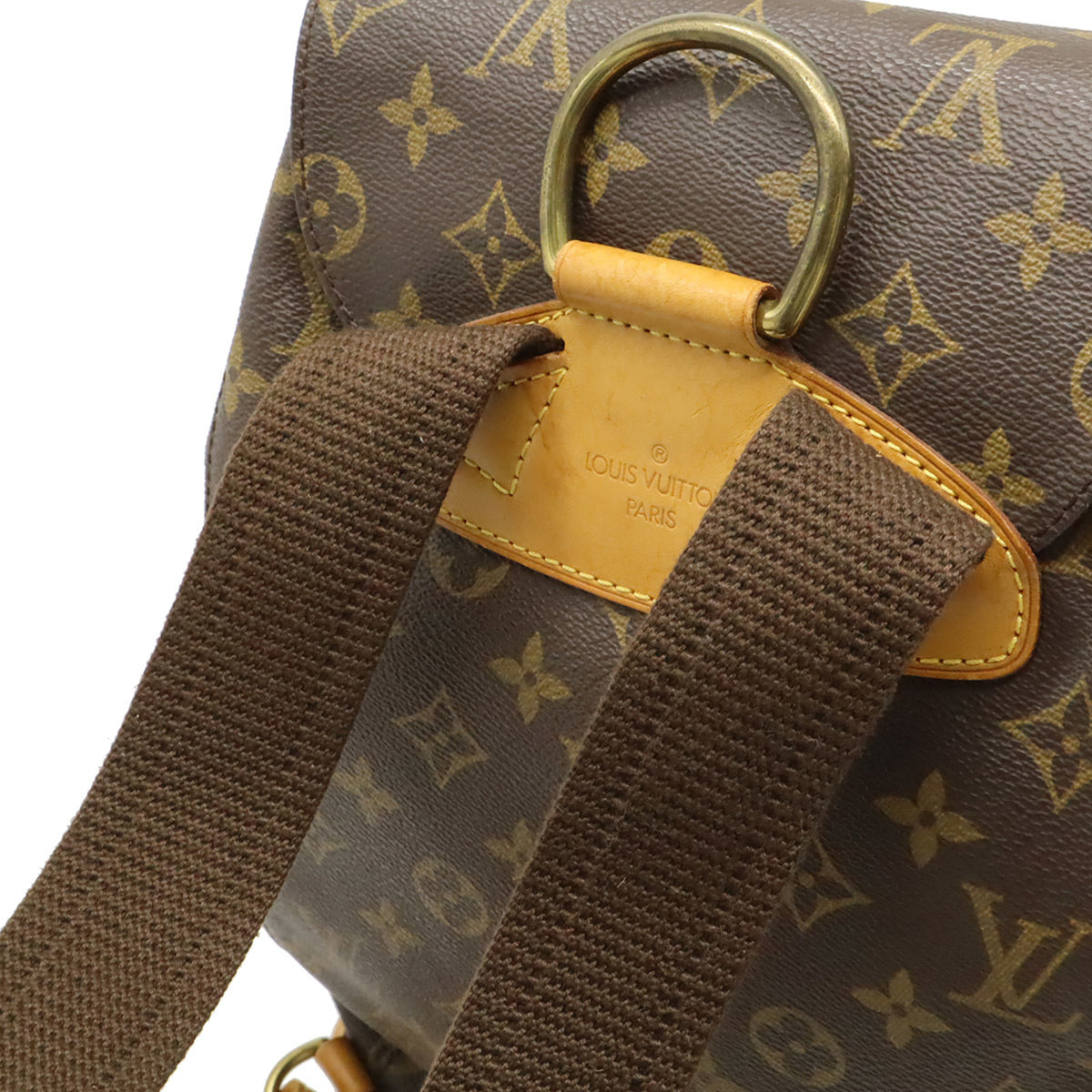 Louis Vuitton Brown Monogram Monogram Backpack Shoulder Bag (Pre-Owned)