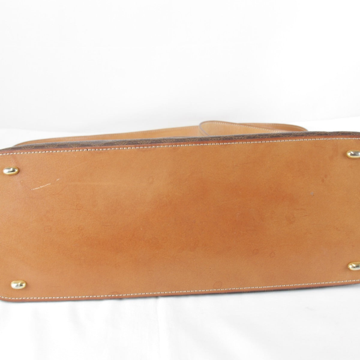 Celine Macadam Brown Pvc Leather Shoulder Bag (Pre-Owned)