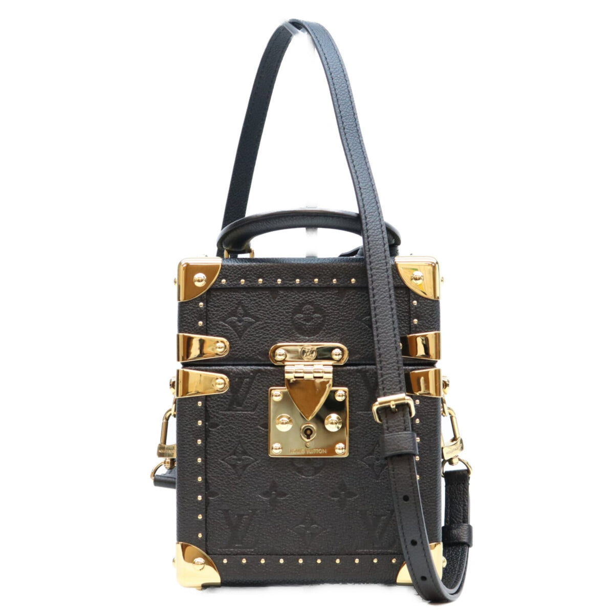 Louis Vuitton Black Monogram Empreinte Shoulder Bag (Pre-Owned)