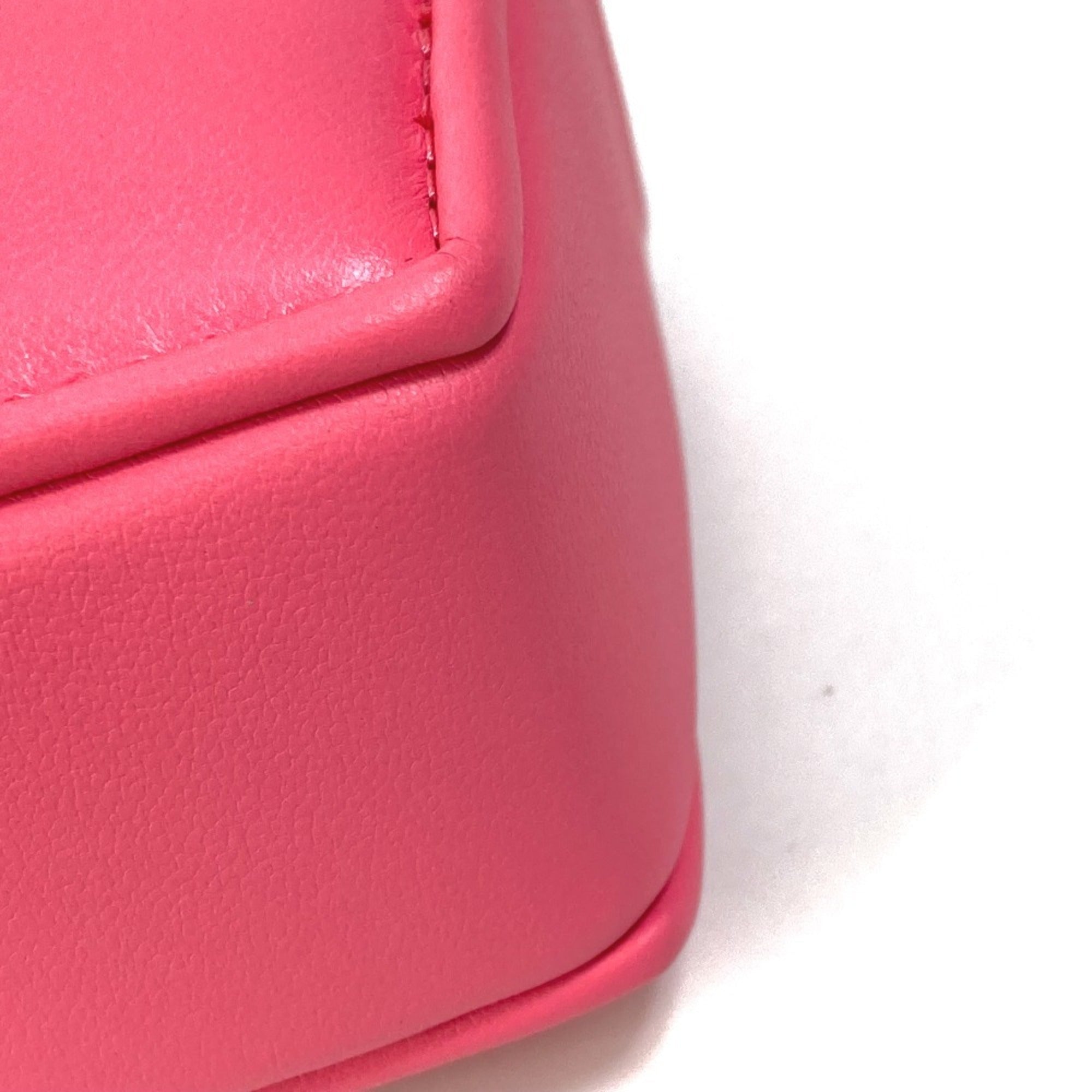 Louis Vuitton Pink Leather Handbag Shoulder Bag (Pre-Owned)