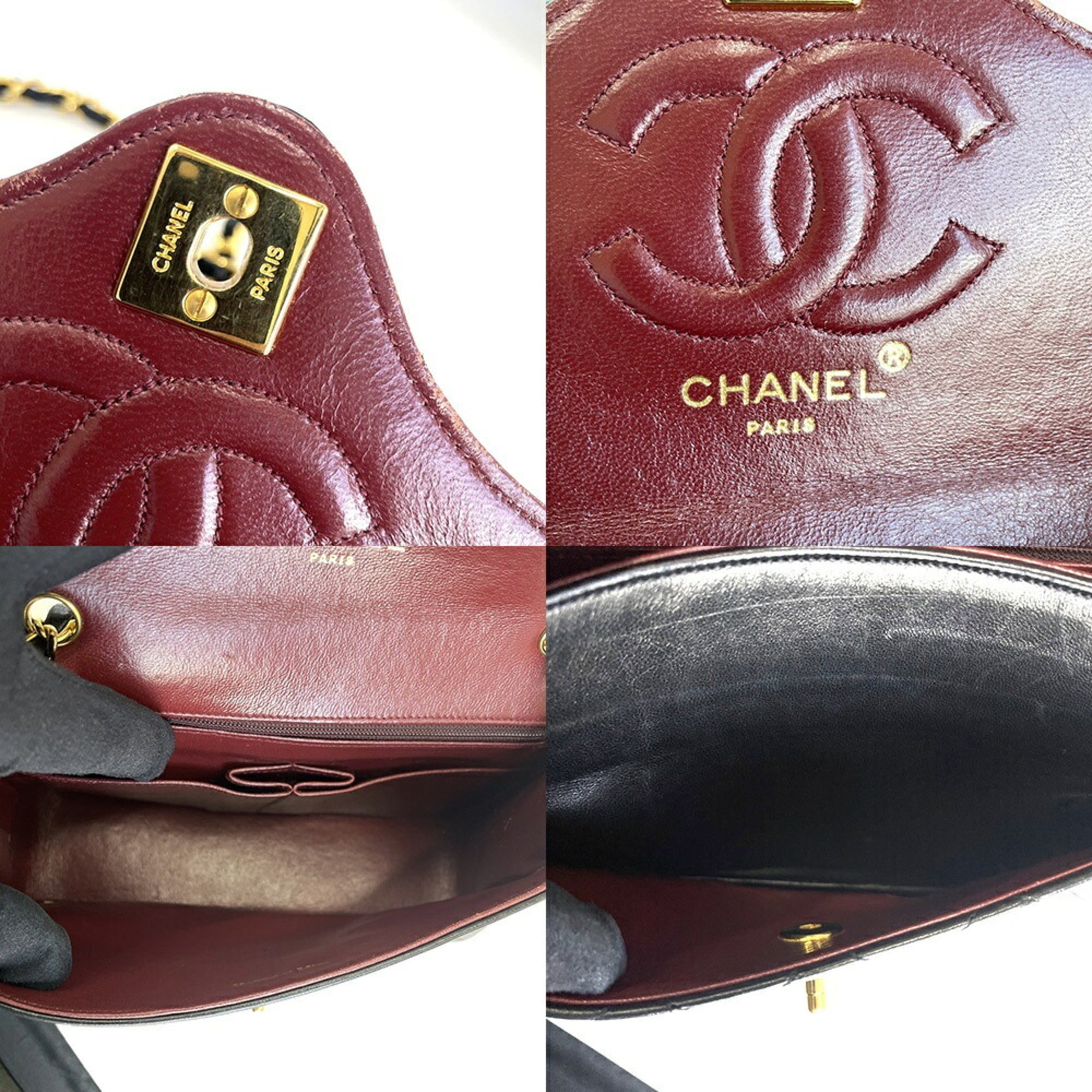 Chanel Black Leather Shoulder Bag (Pre-Owned)