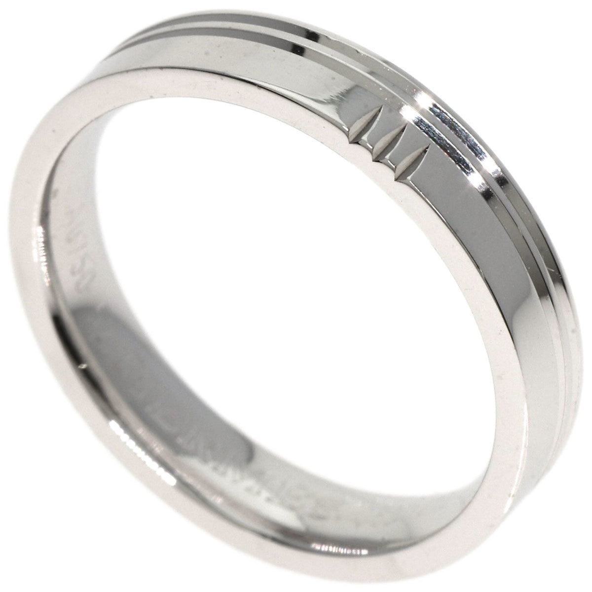 Hermes White Gold (18K) Band Ring (Pre-Owned)