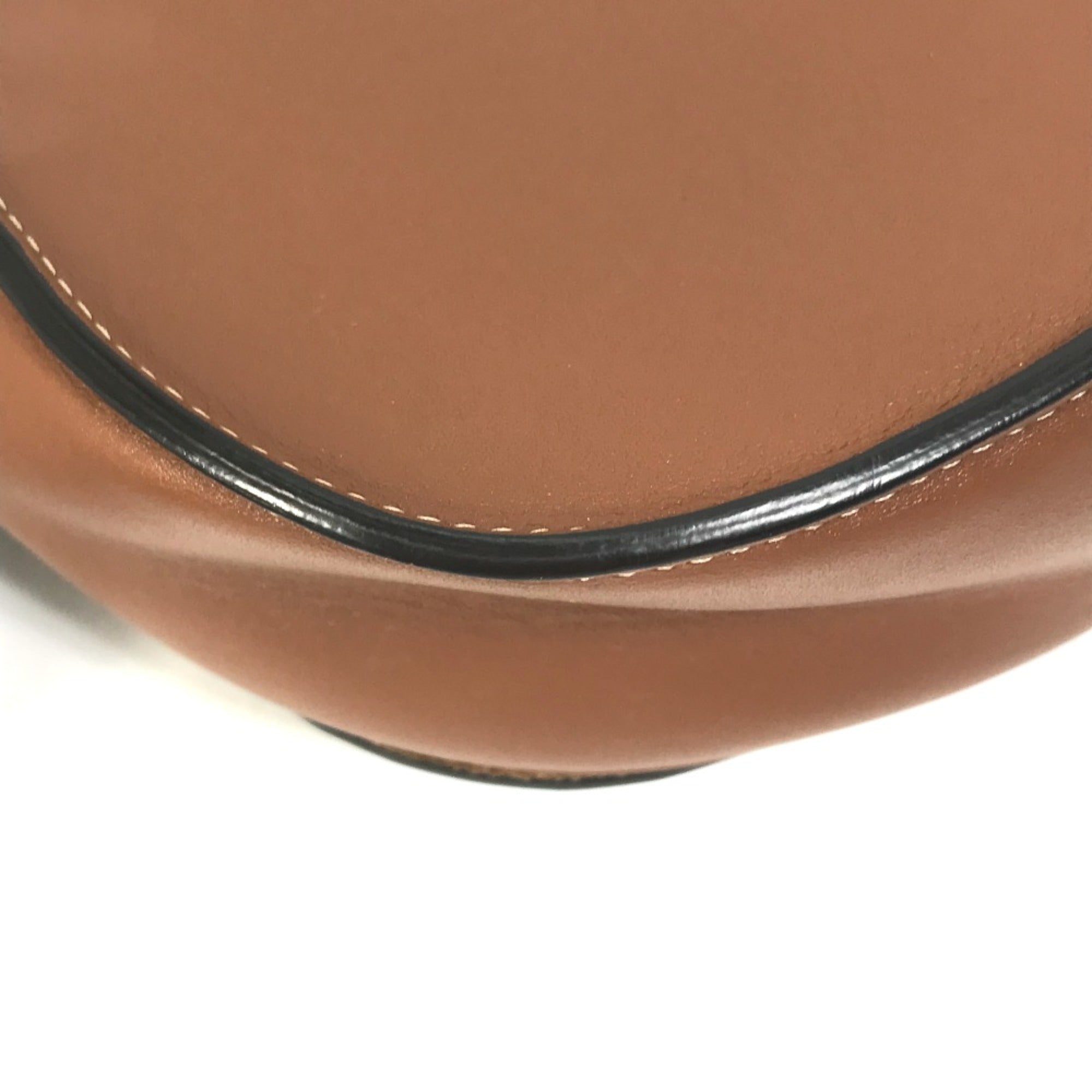 Celine Brown Leather Shoulder Bag (Pre-Owned)
