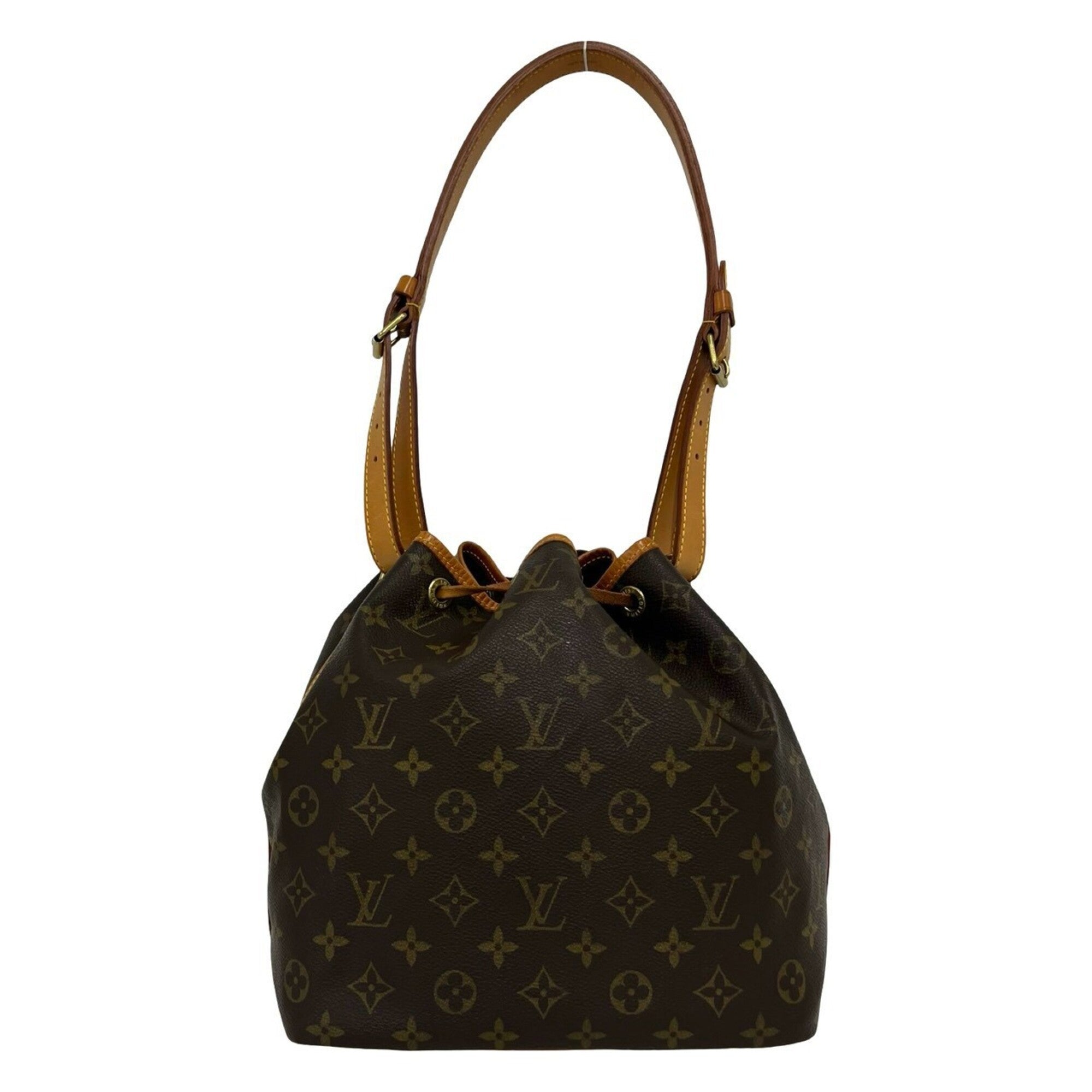 Louis Vuitton Brown Leather Shoulder Bag (Pre-Owned)