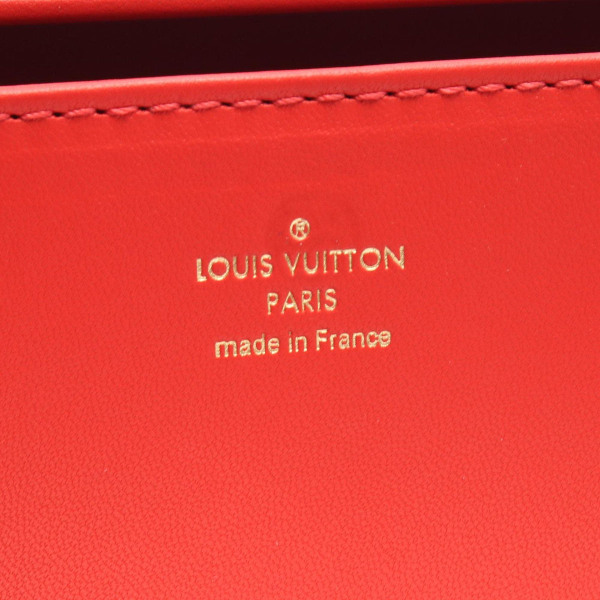 Louis Vuitton Brown Multi-Color Monogram Coated Canvas Leather Handbag Pouch (Pre-Owned)