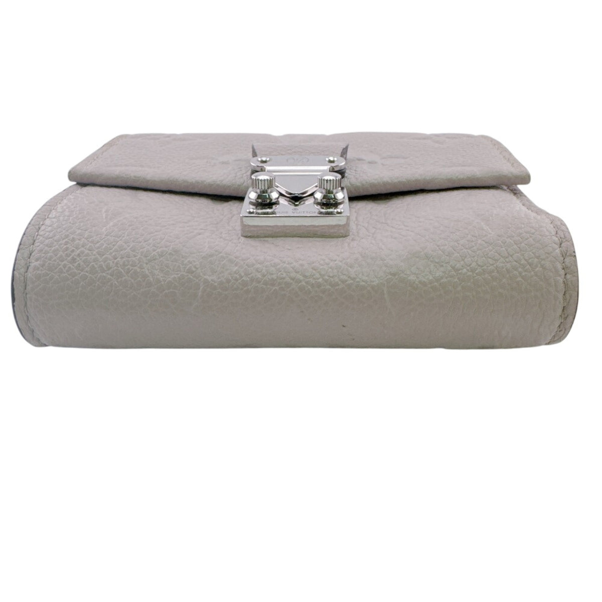 Louis Vuitton Beige Monogram Monogram Empreinte Wallet (Tri-Fold) (Pre-Owned)