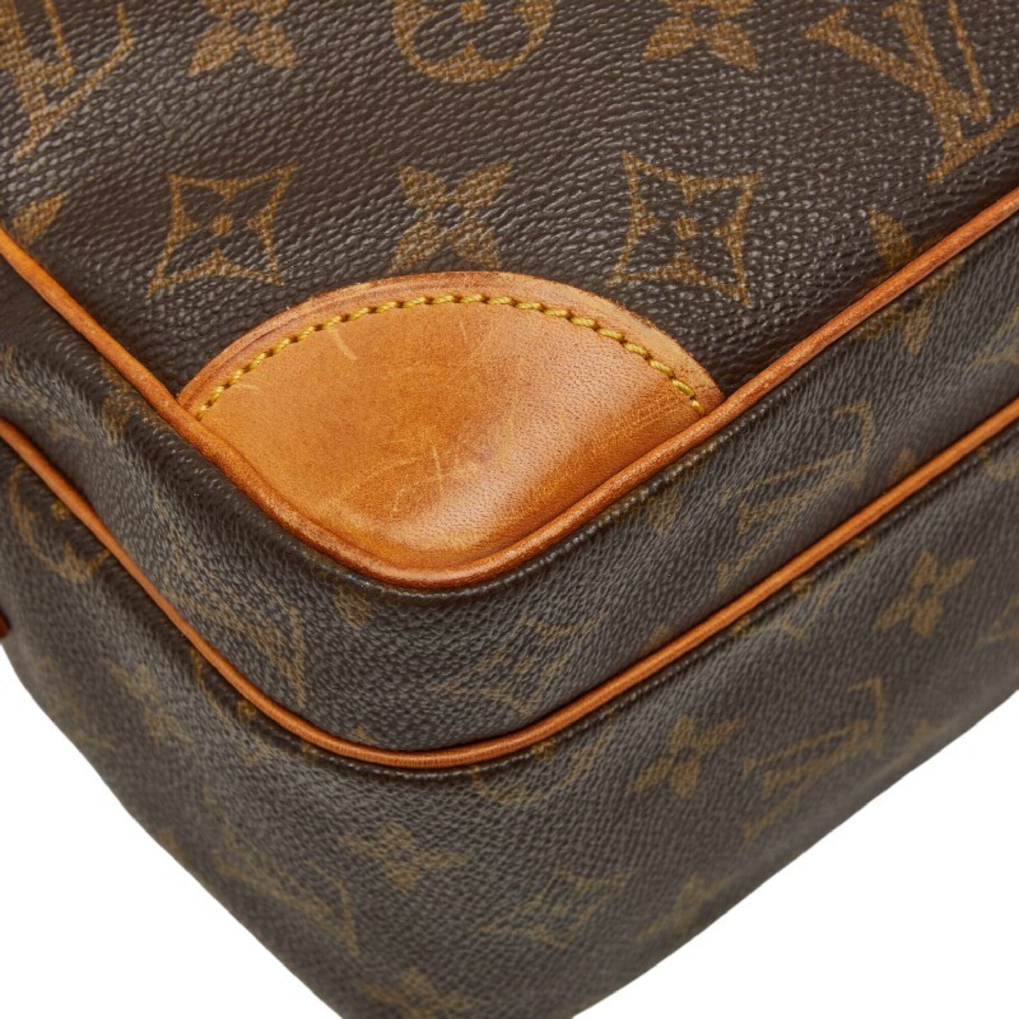 Louis Vuitton Monogram Brown Pvc Leather Shoulder Bag (Pre-Owned)