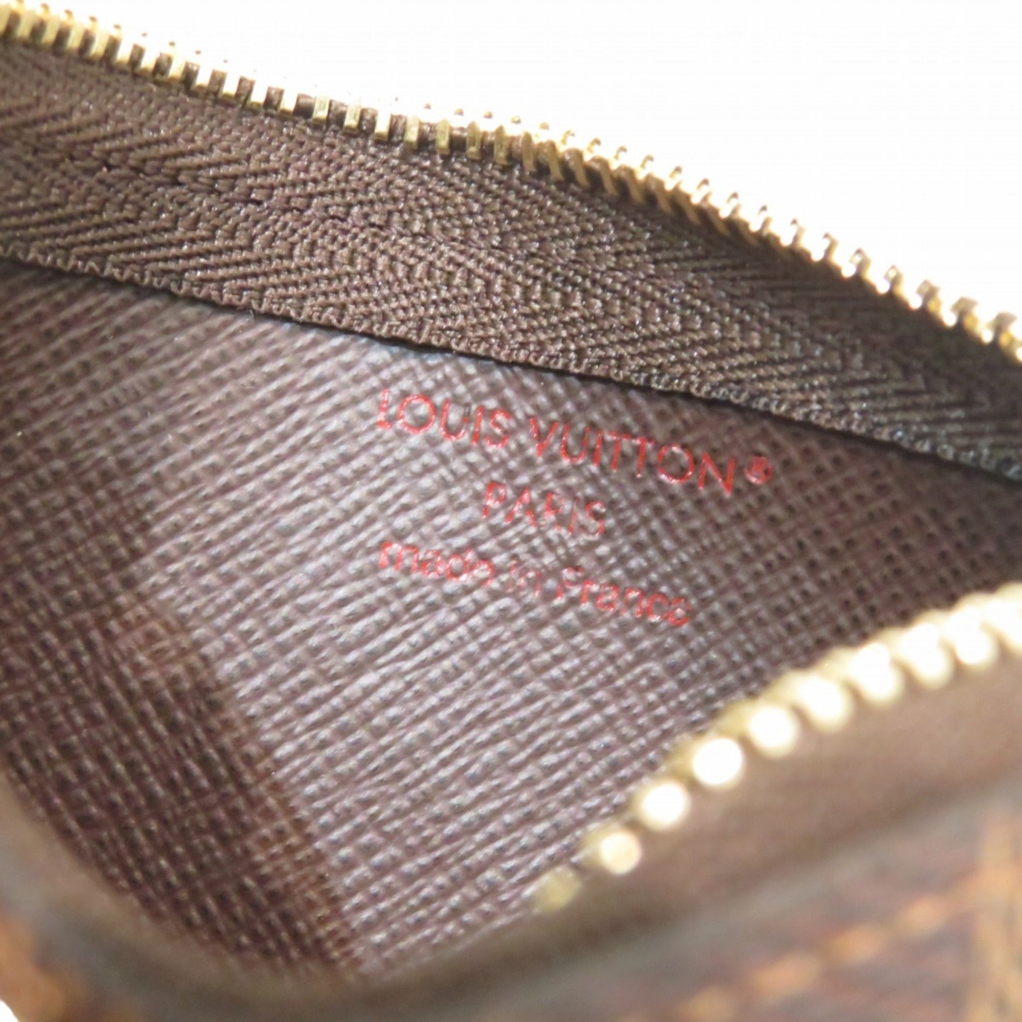 Louis Vuitton Brown Damier Canvas Coin Purse/Coin Case (Pre-Owned)