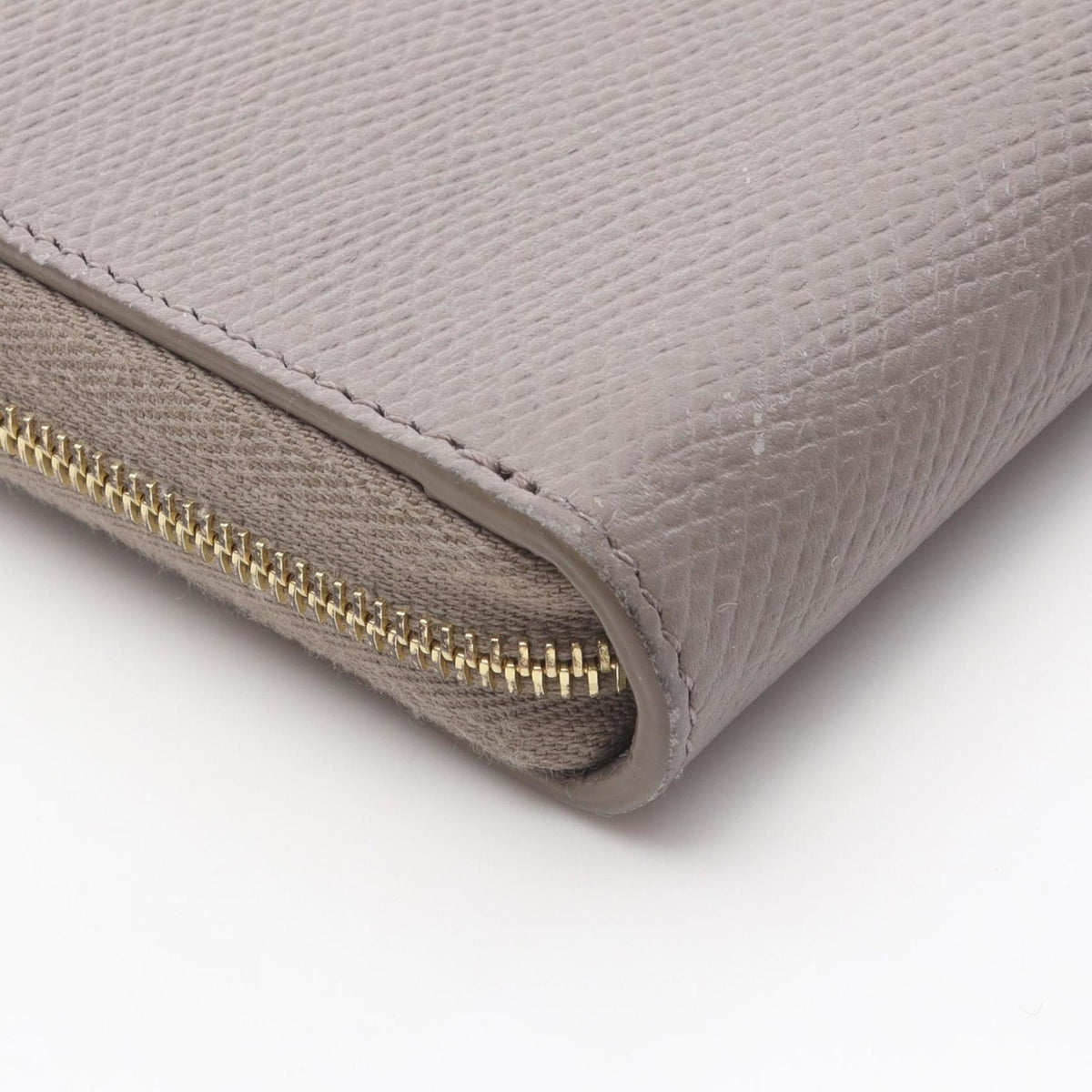 Celine Beige Leather Long Wallet (Bi-Fold) (Pre-Owned)