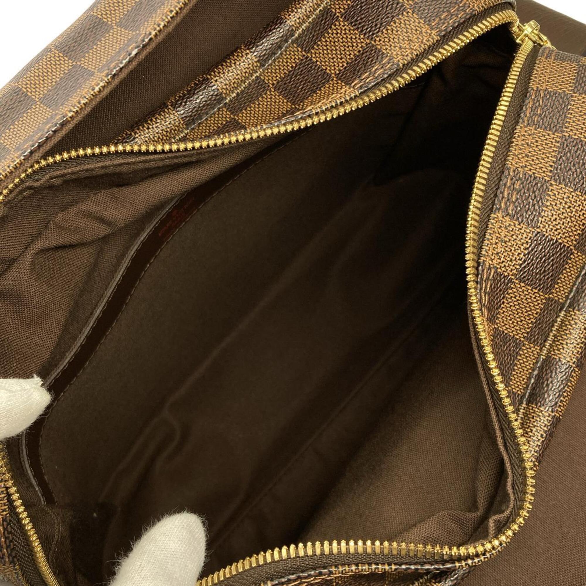 Louis Vuitton Ebene Coated Canvas Shoulder Bag (Pre-Owned)