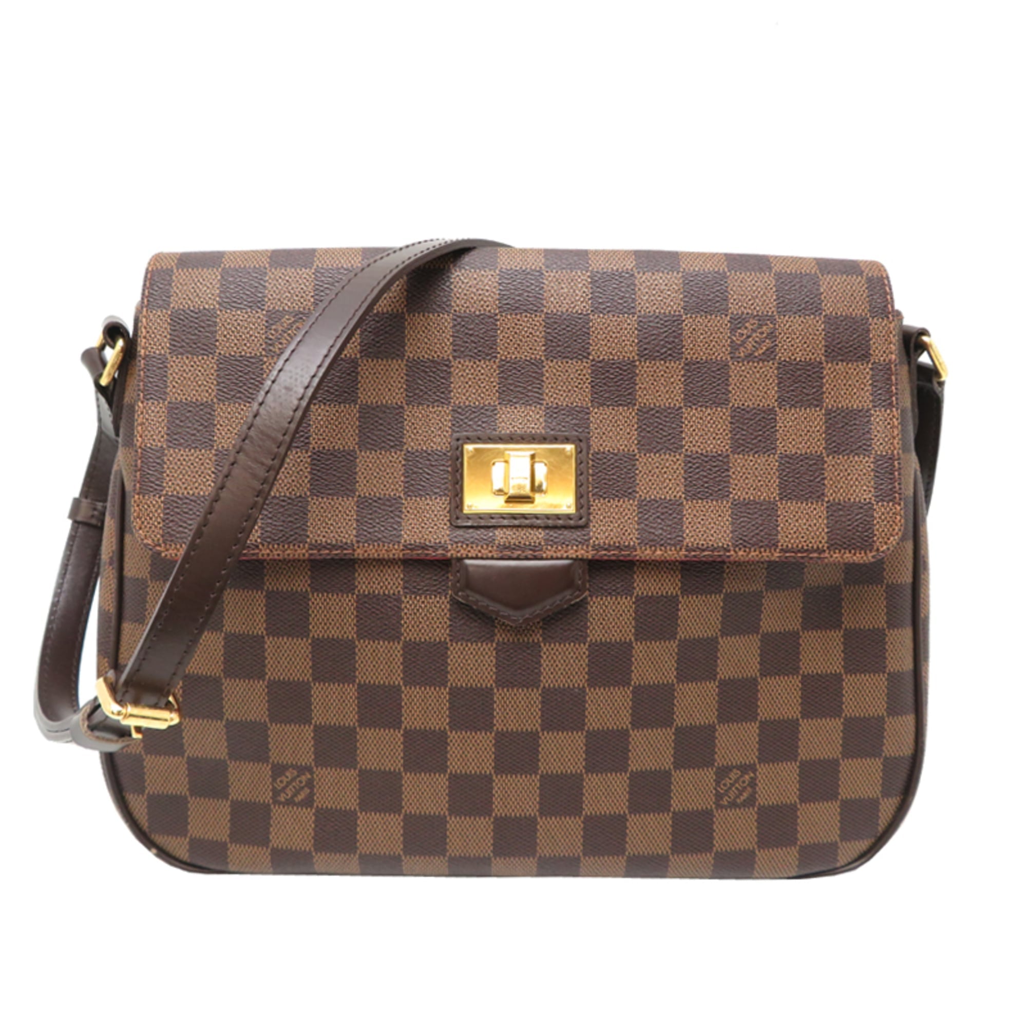 Louis Vuitton Brown Damier Canvas Shoulder Bag (Pre-Owned)