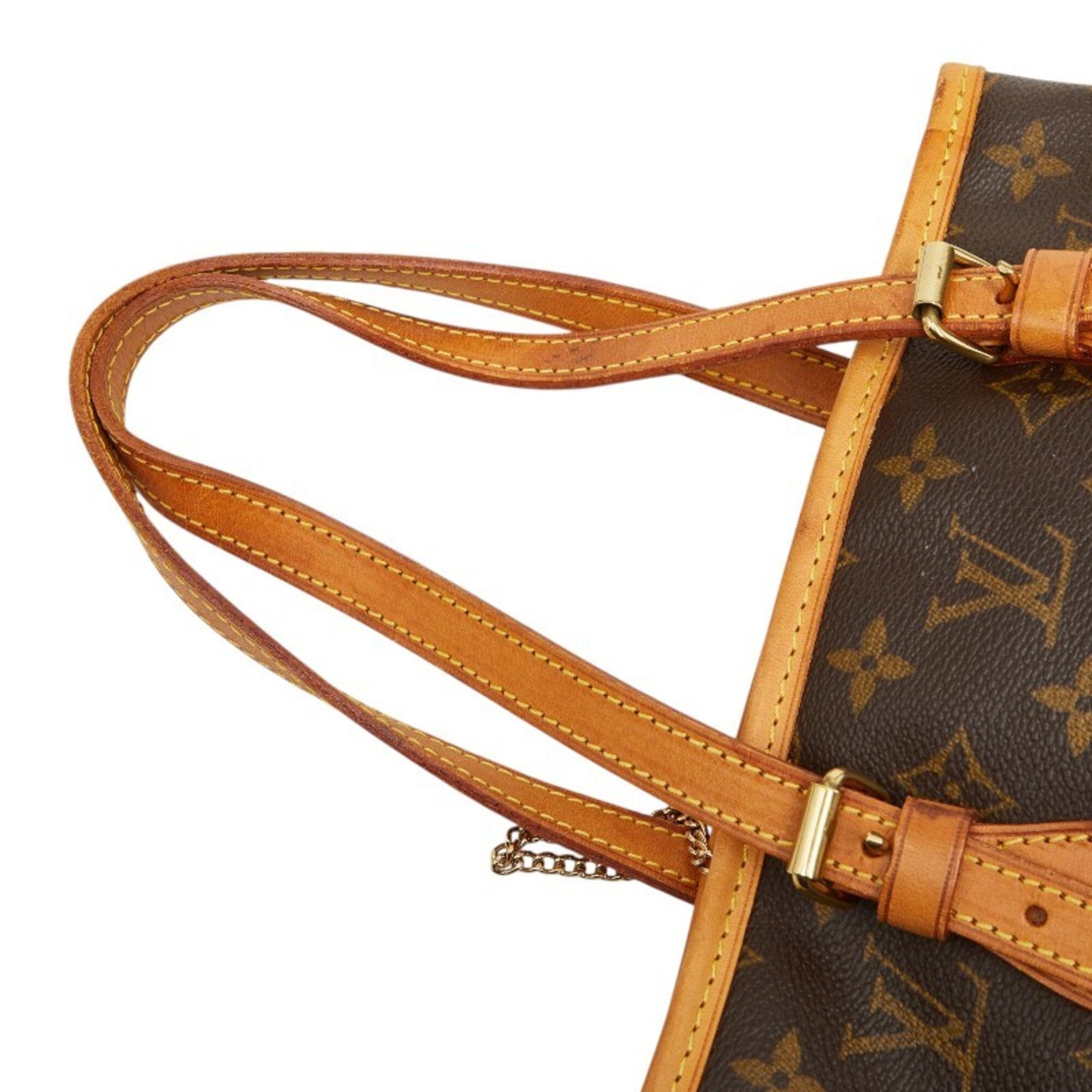 Louis Vuitton Brown Monogram Pvc Leather Handbag Shoulder Bag (Pre-Owned)