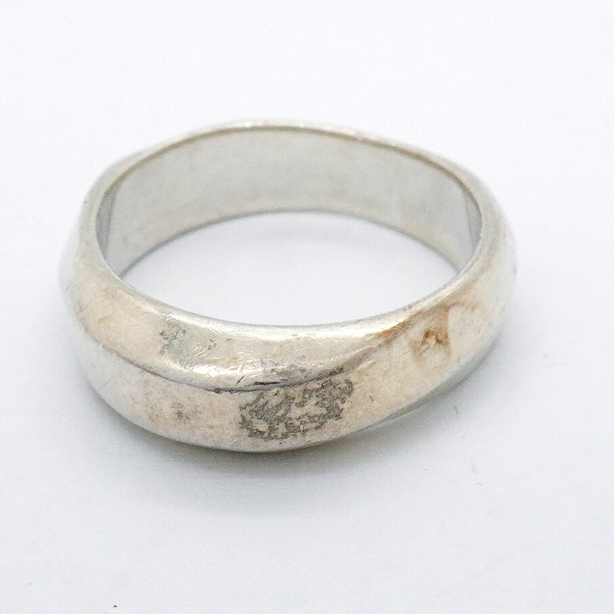 Tiffany Silver 925 Band Ring (Pre-Owned)
