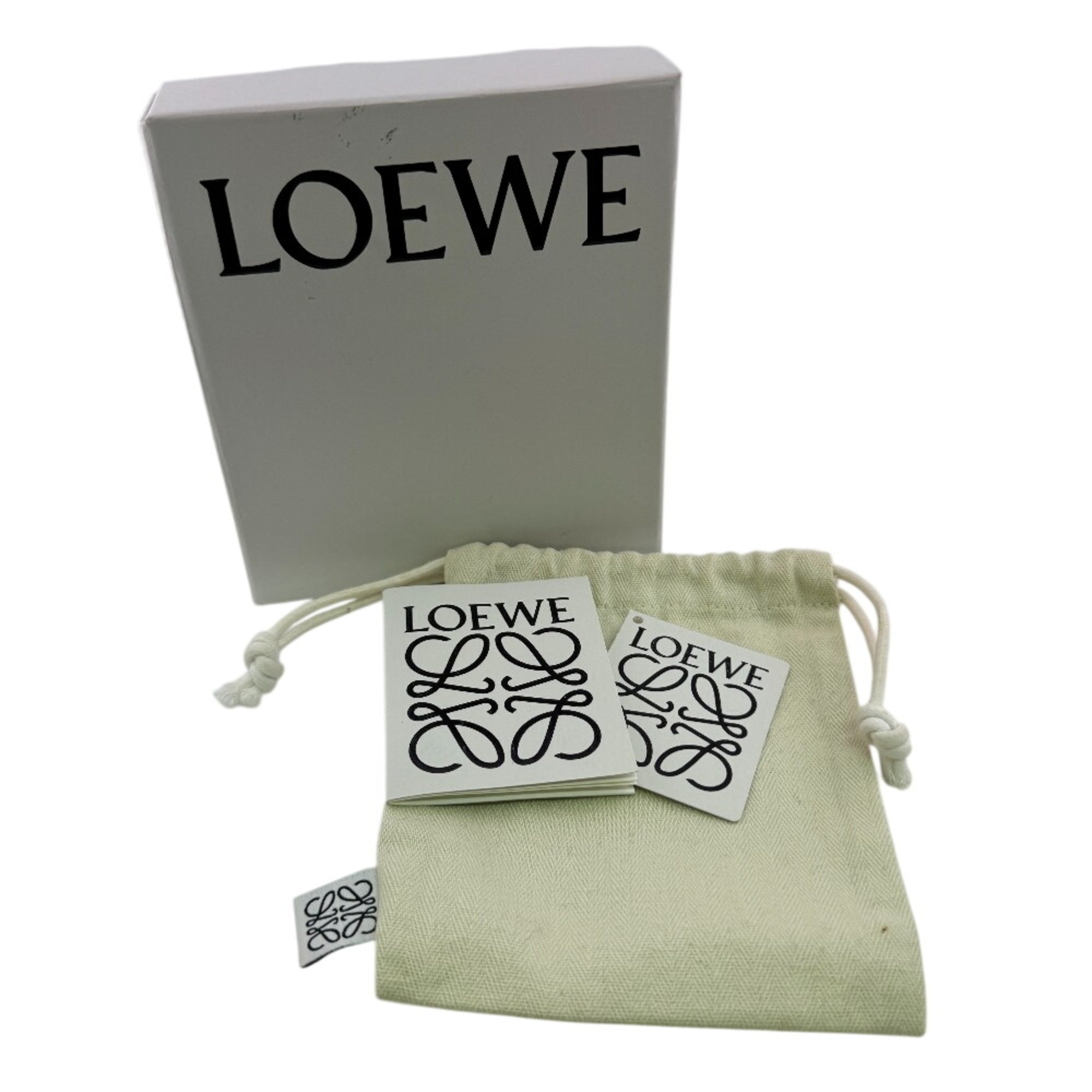 Loewe Brown Leather Coin Purse/Coin Case (Pre-Owned)