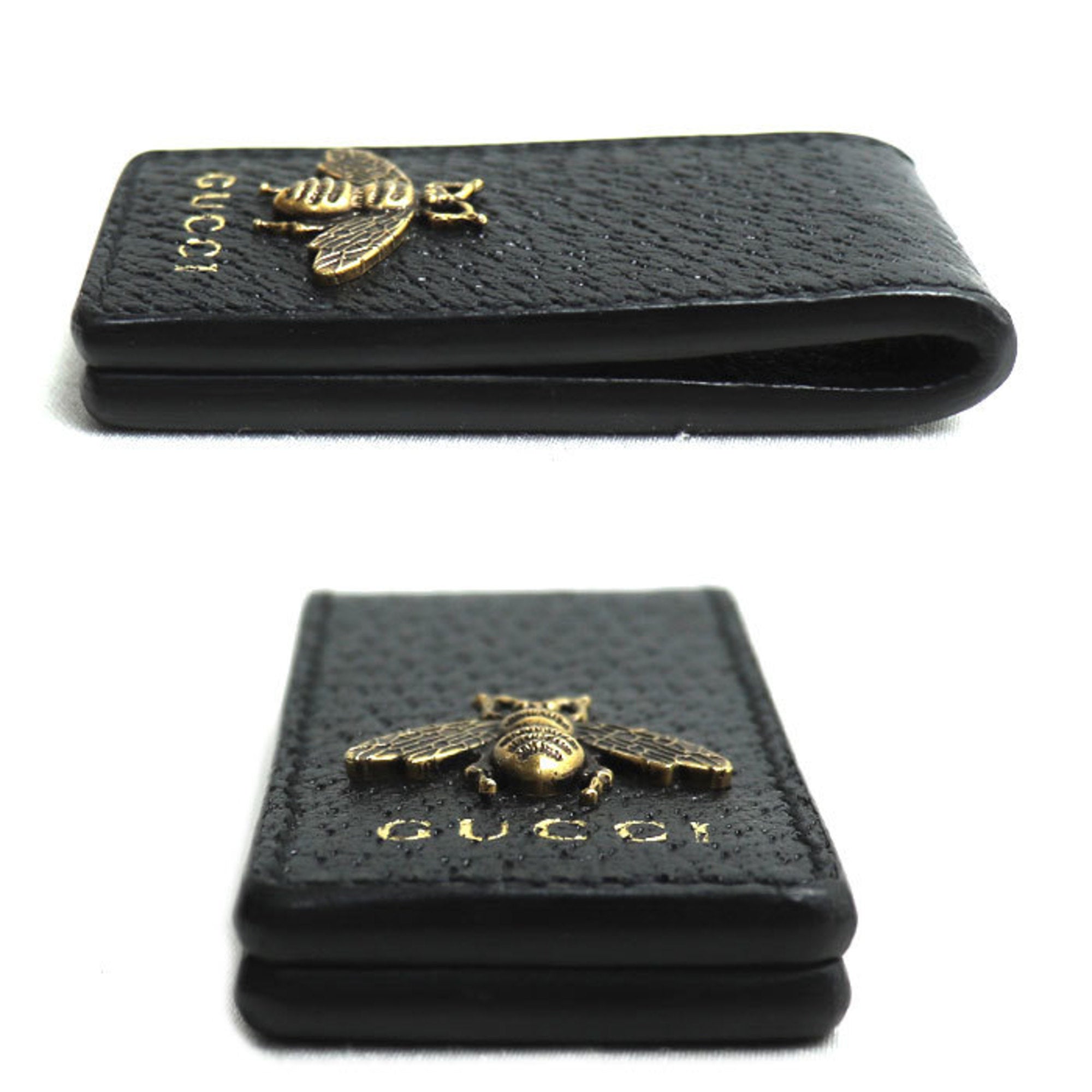 Gucci Black Leather Money Clip (Pre-Owned)