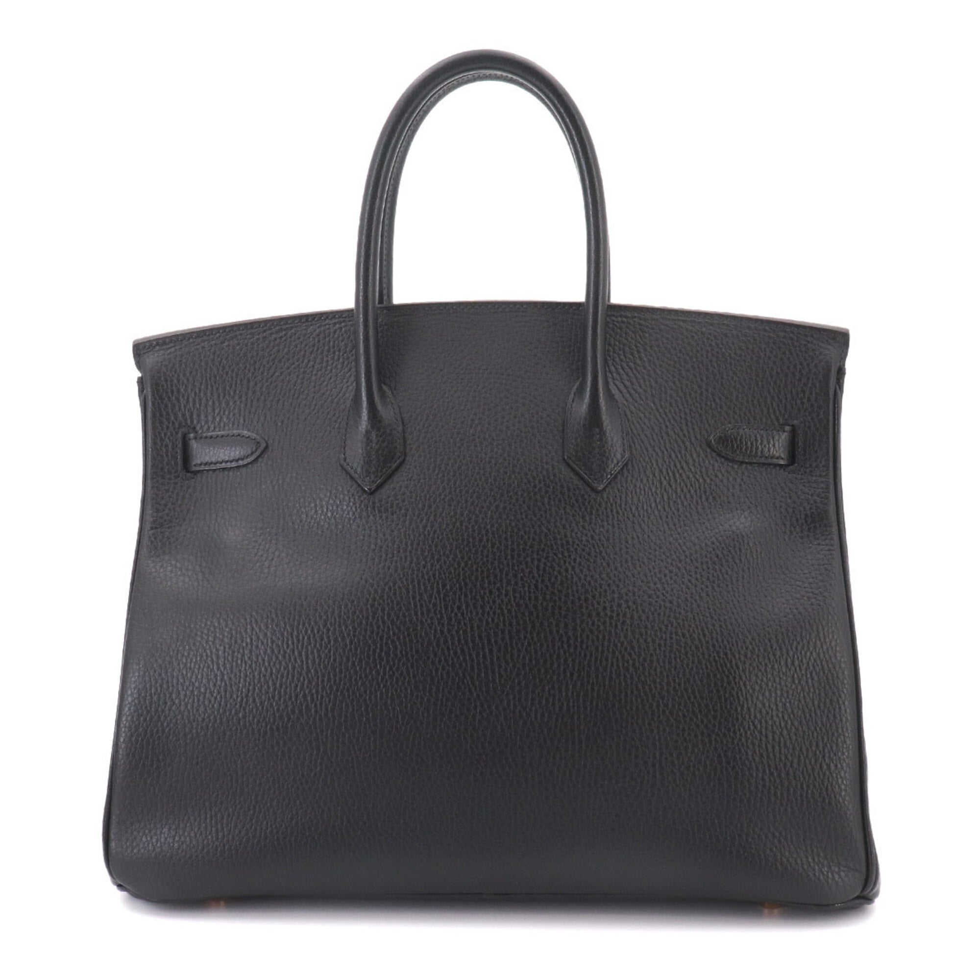 Hermes Black Ardennes Leather Handbag (Pre-Owned)