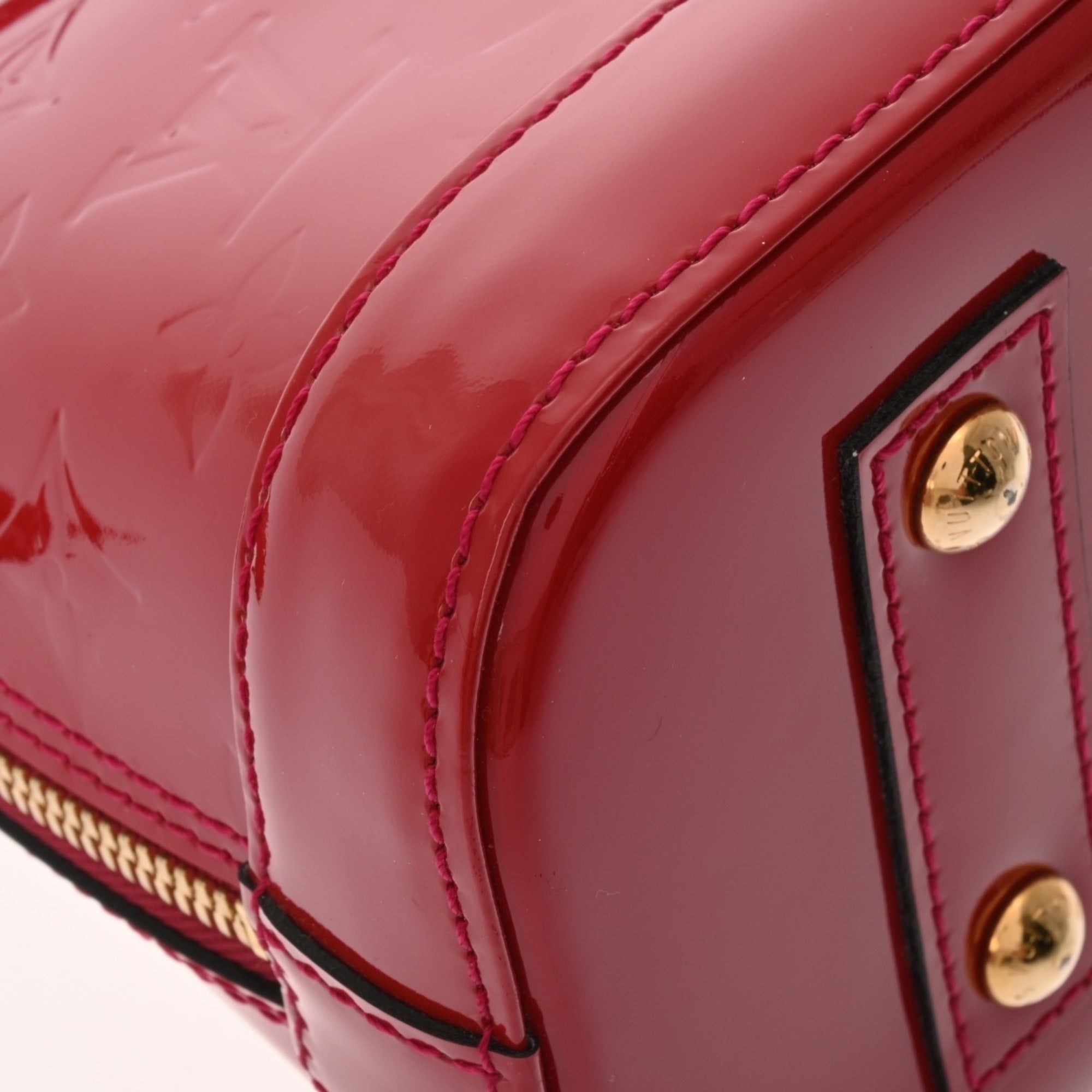 Louis Vuitton Pomme D'amour Monogram Vernis Handbag (Pre-Owned)