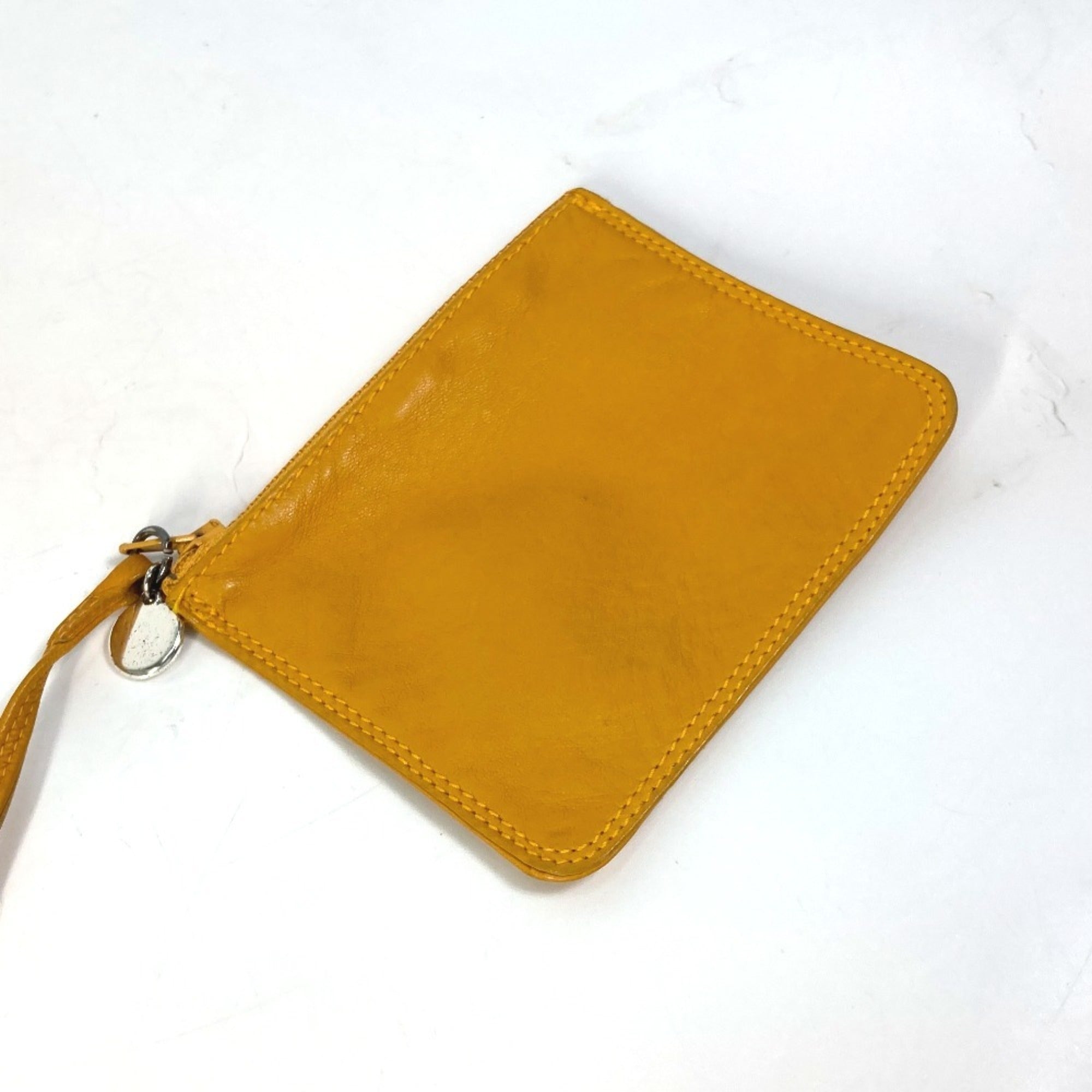 Chanel Yellow Leather Backpack (Pre-Owned)