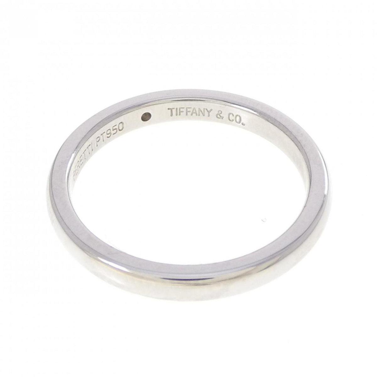 Tiffany Platinum 950 Band Ring (Pre-Owned)