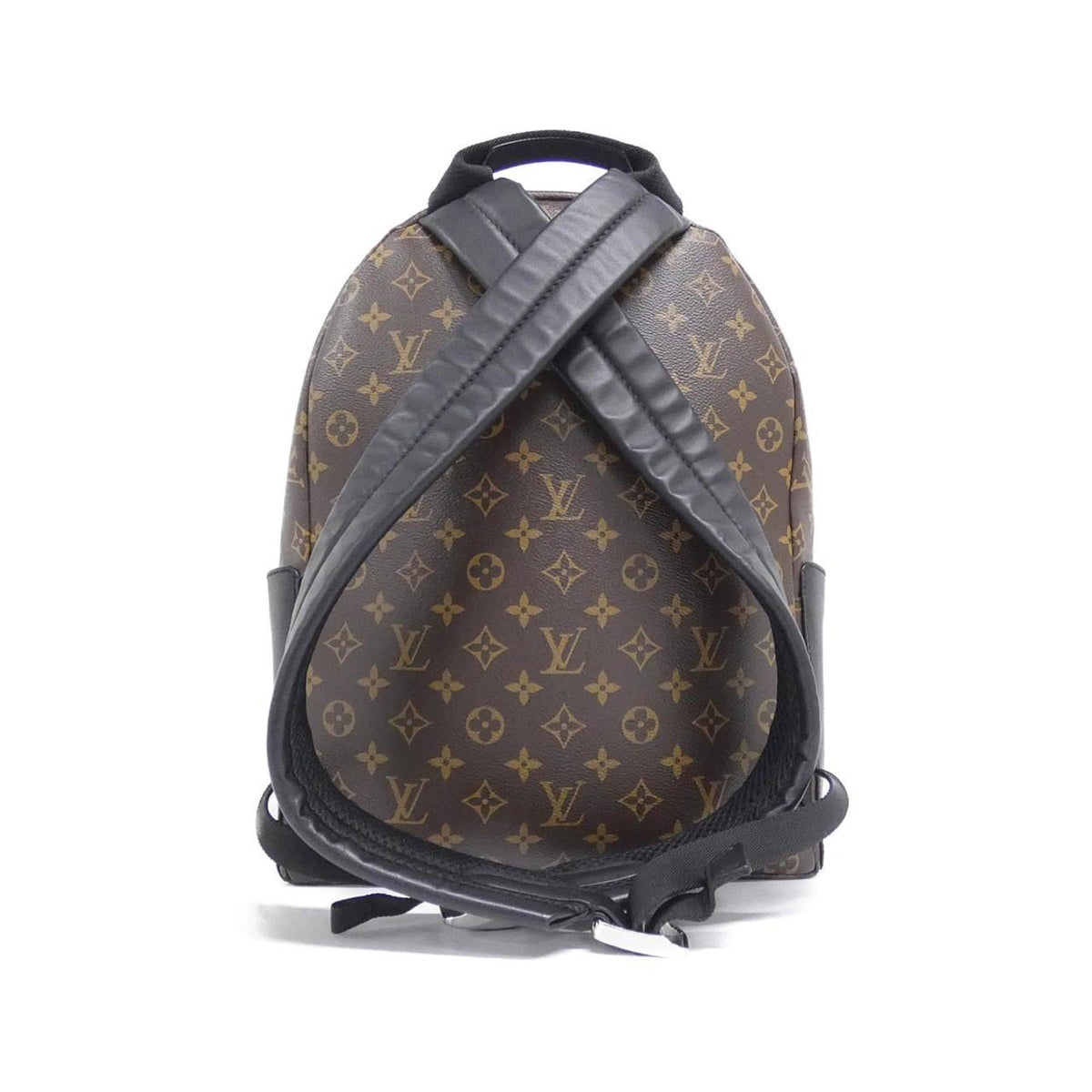 Louis Vuitton Monogram Macassar Marron Coated Canvas Backpack (Pre-Owned)