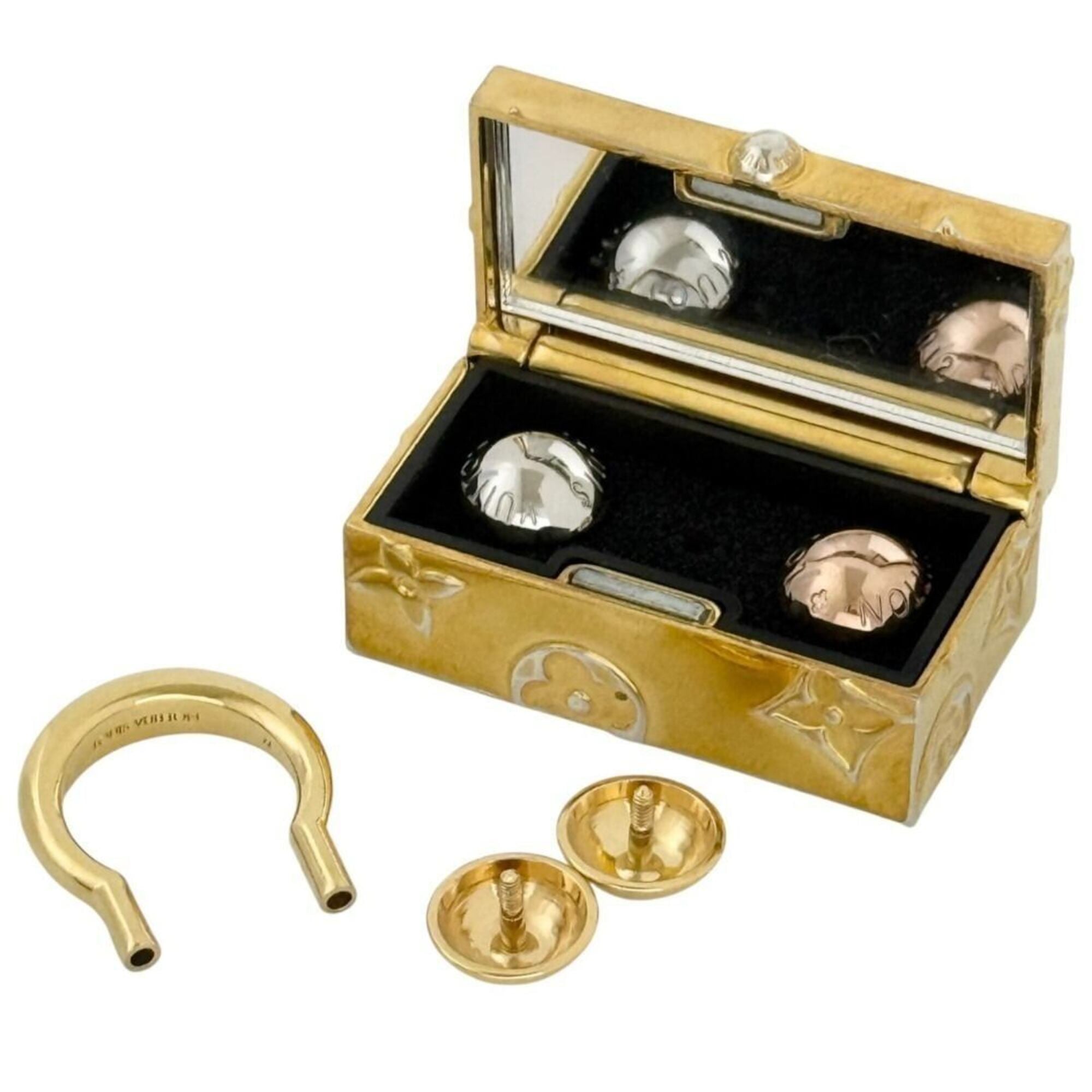 Louis Vuitton Metal Band Ring (Pre-Owned)