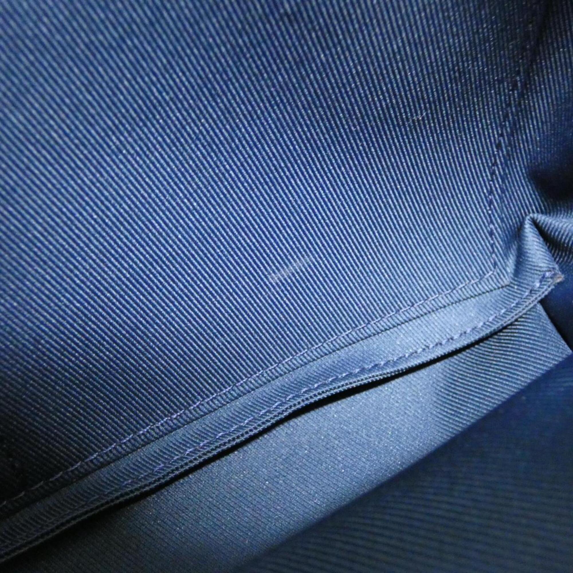 Louis Vuitton Navy Denim Shoulder Bag (Pre-Owned)