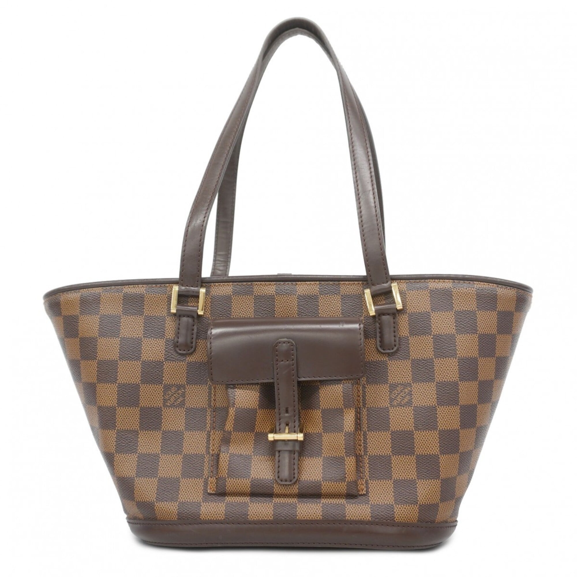 Louis Vuitton Ebene Handbag (Pre-Owned)