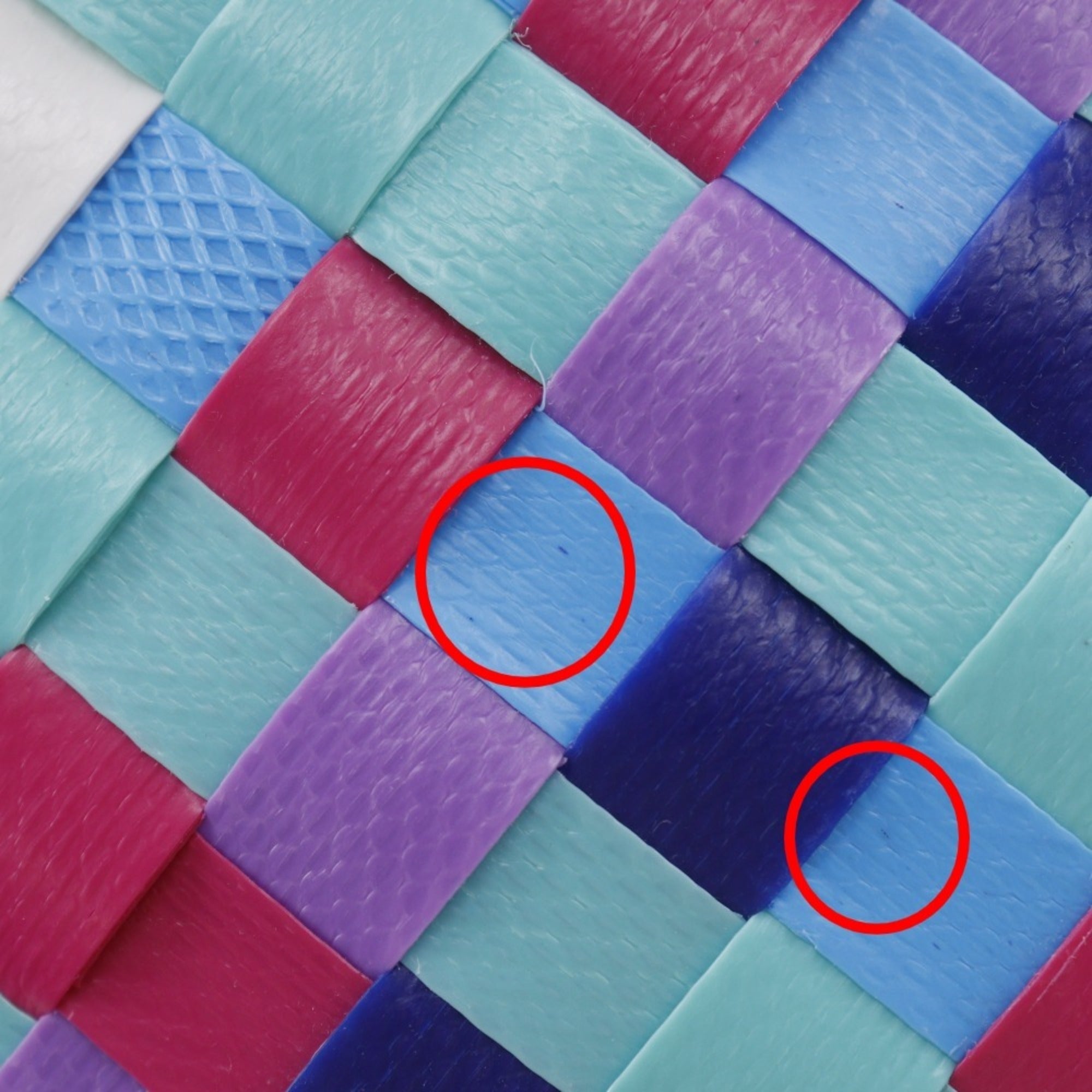 Marni Blue Multi-Color Polypropylene Handbag (Pre-Owned)