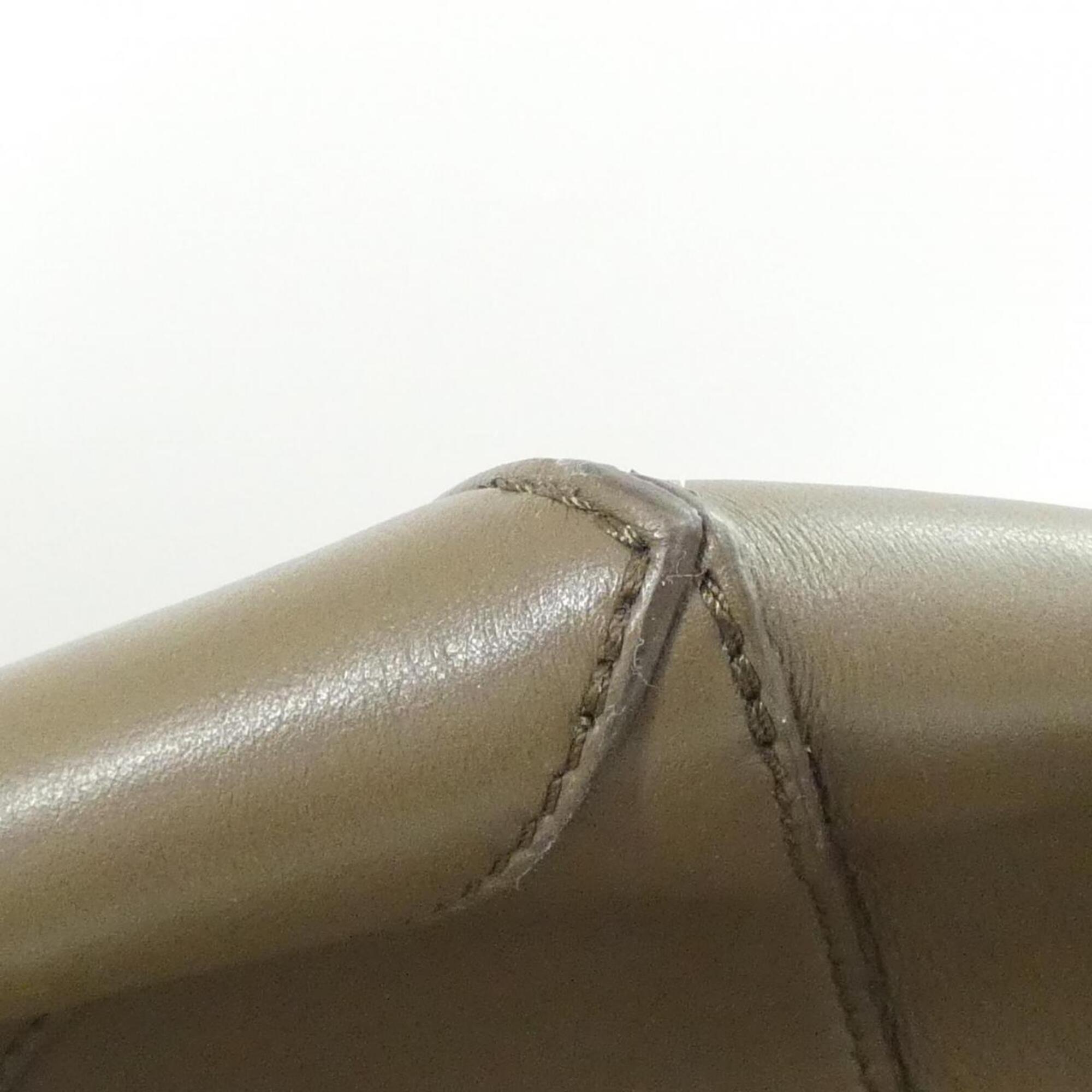 Loewe Brown Leather Handbag Tote Bag (Pre-Owned)