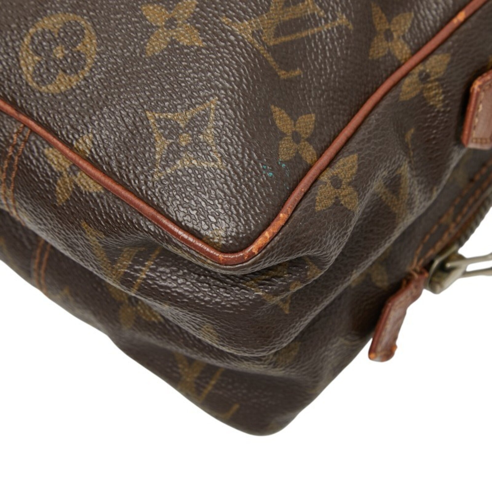 Louis Vuitton Brown Pvc Leather Shoulder Bag (Pre-Owned)