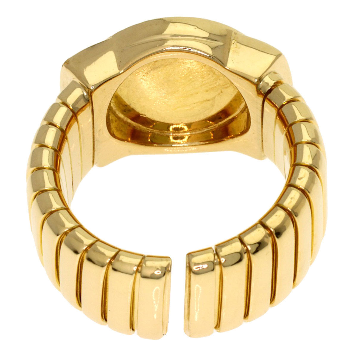 Bvlgari Yellow Gold Yellow Gold (18K) Band Ring (Pre-Owned)