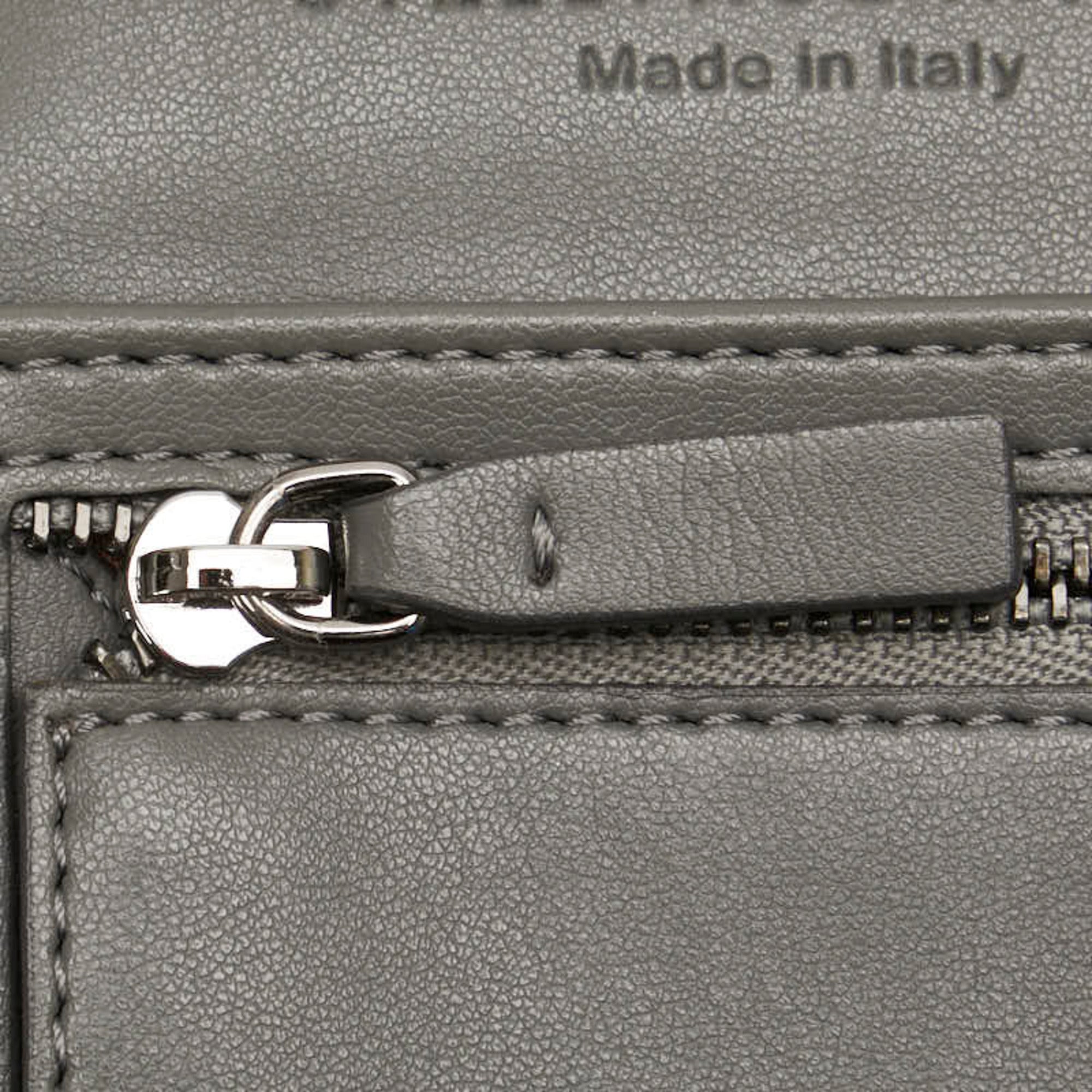 Stella Mccartney Gray Polyester Wallet (Bi-Fold) (Pre-Owned)