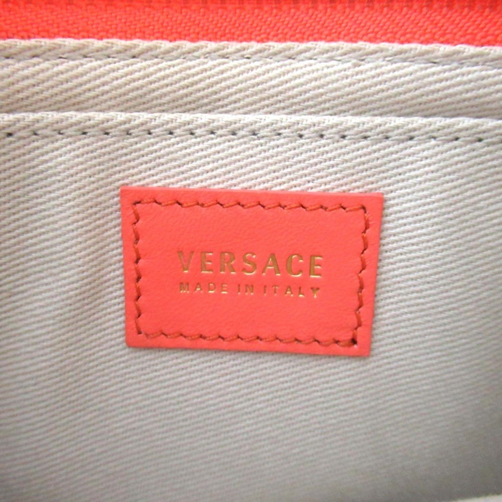 Versace Salmon Pink Pouch (Pre-Owned)
